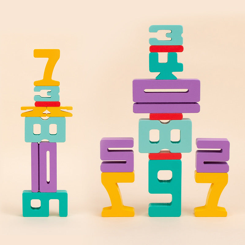 Number Wooden Blocks