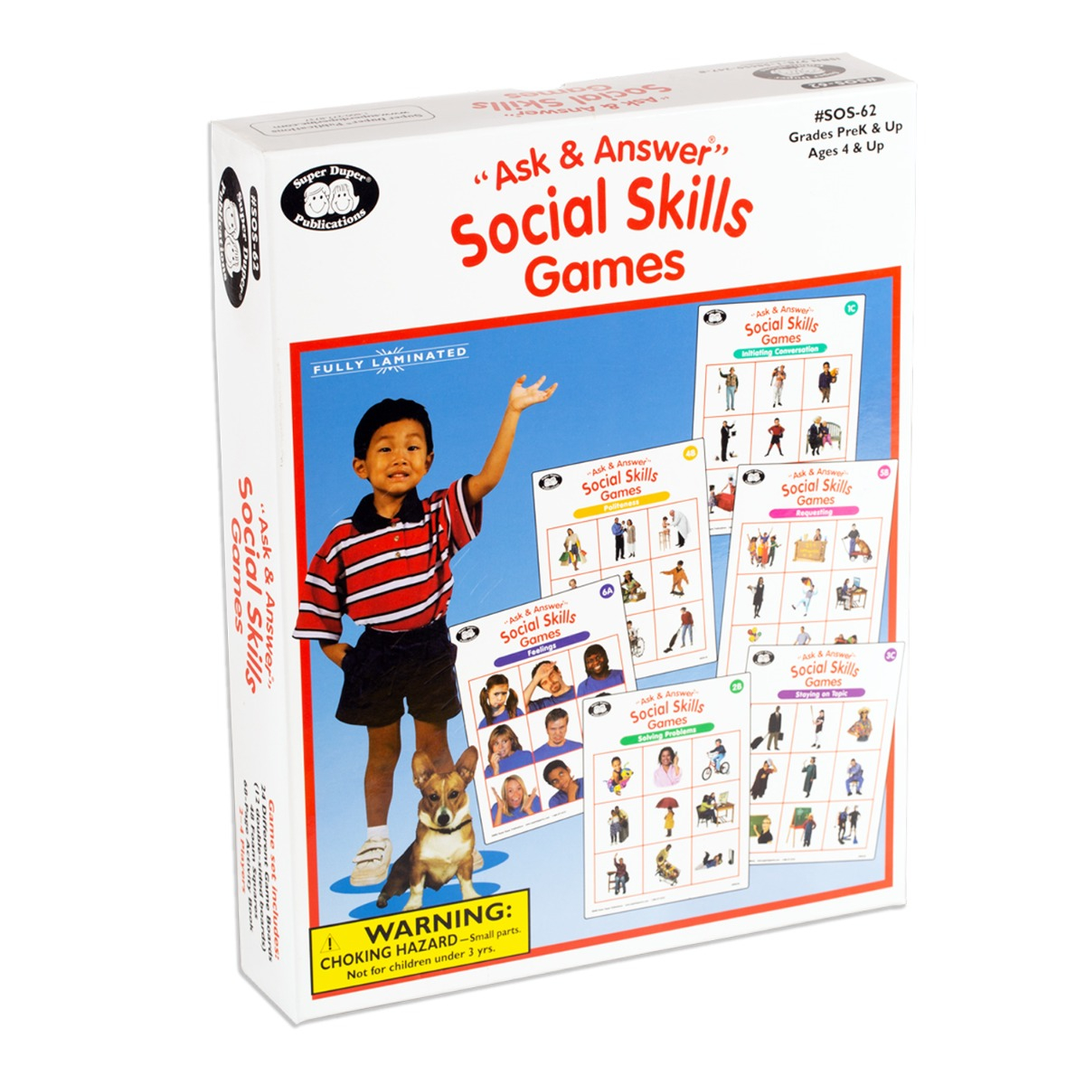 Ask and Answer Social Skills Games