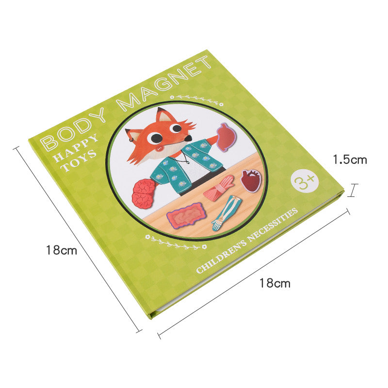 Magnetic Puzzle and Matching Book