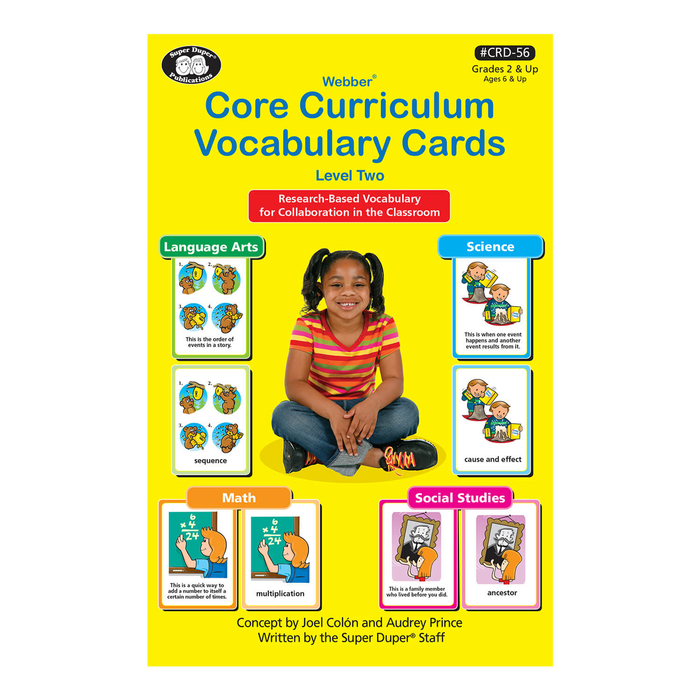 Webber Core Curriculum Vocabulary Cards - Level 2