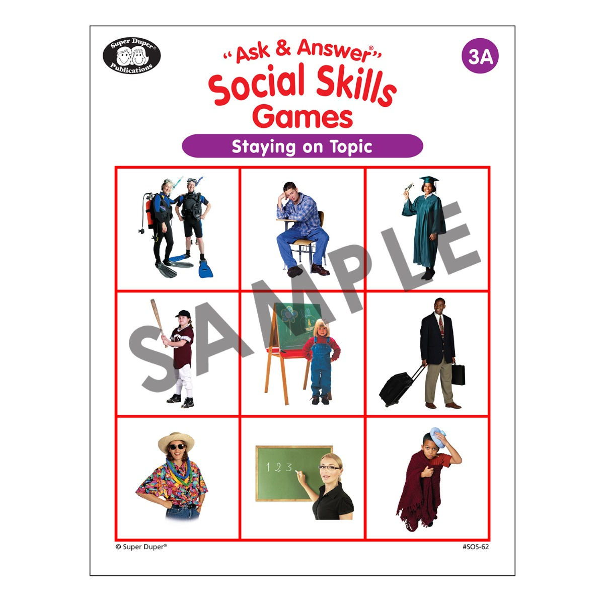 Ask and Answer Social Skills Games