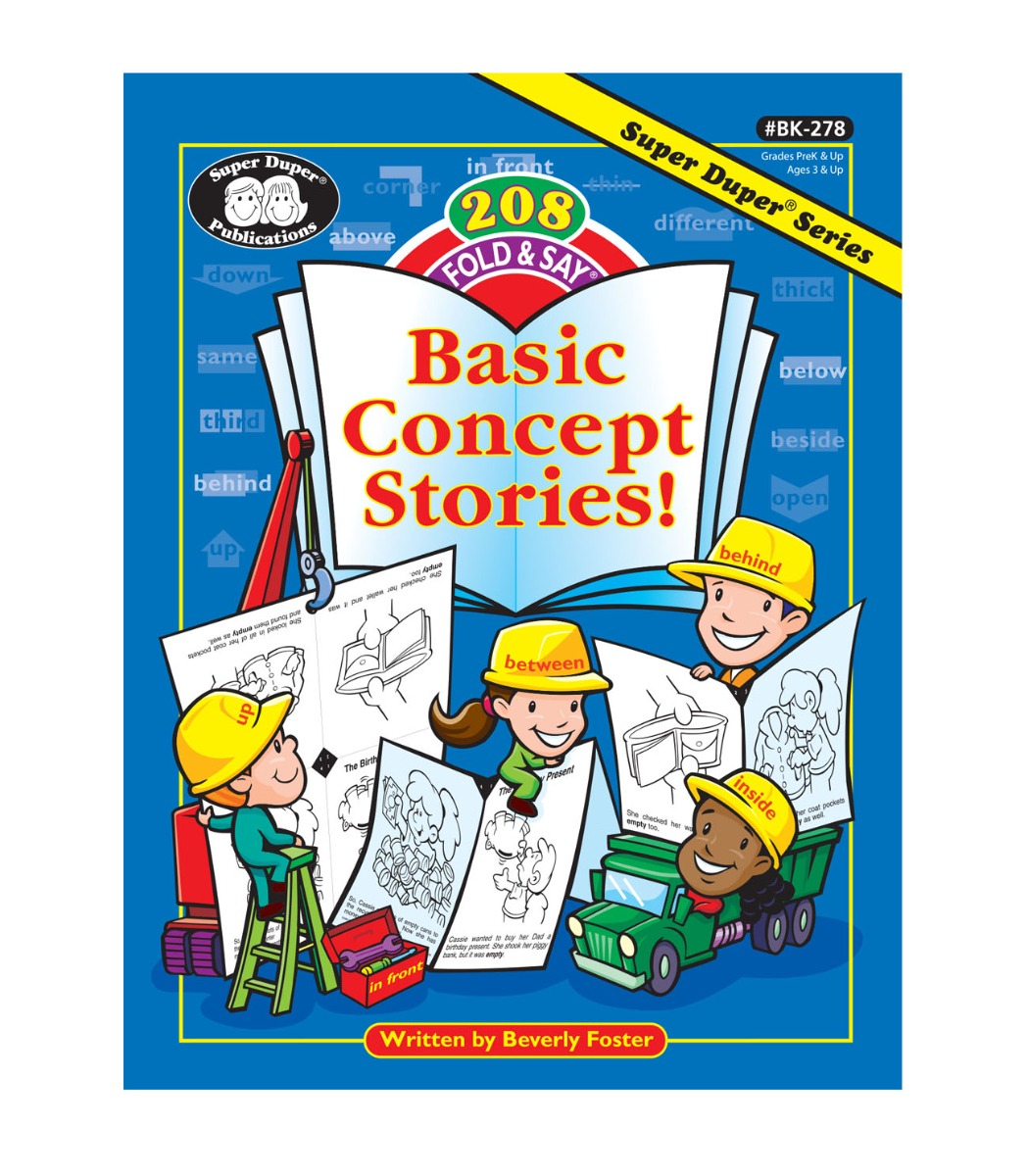208 Fold and Say Basic Concept Stories