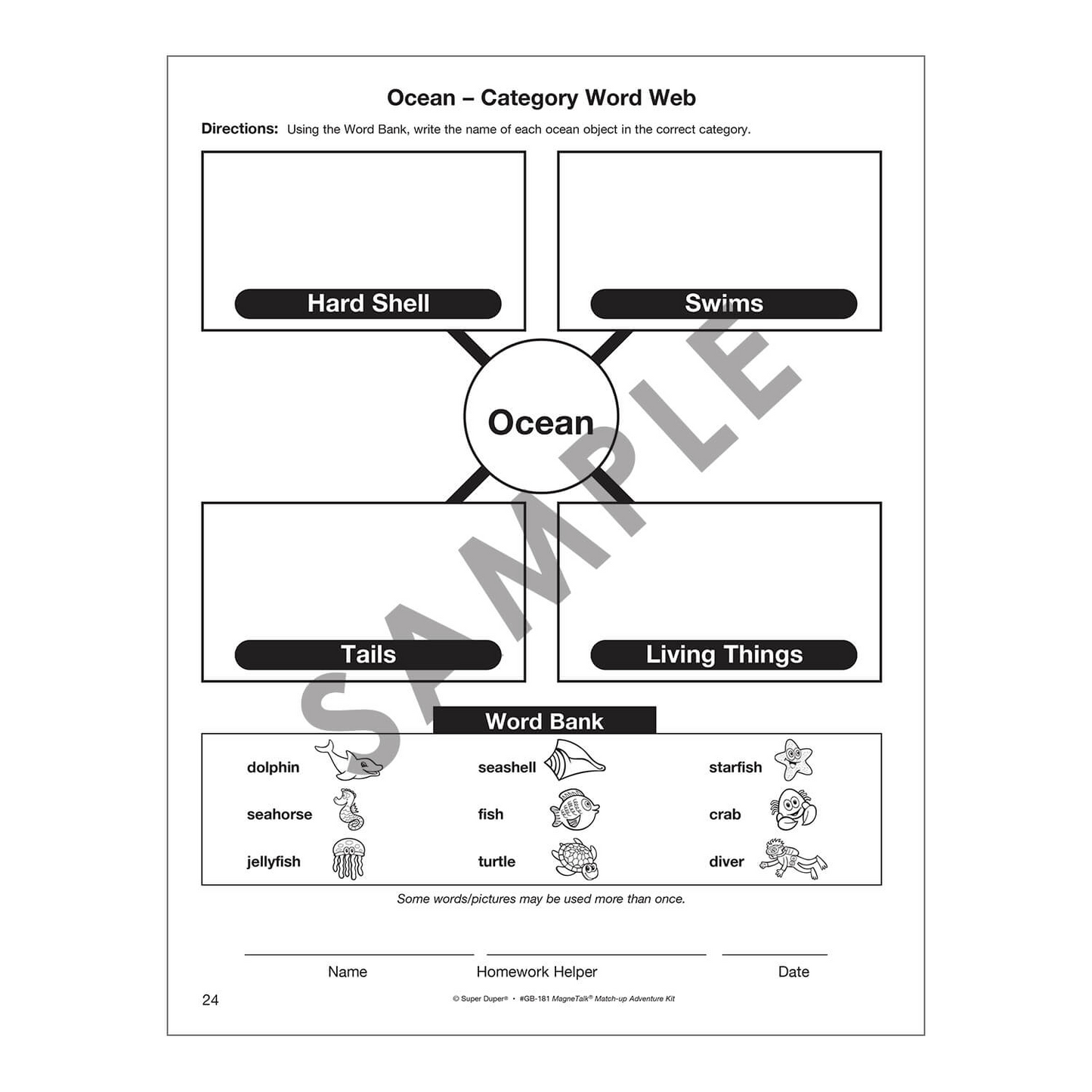 Magnetalk Match Up Adventure Kit with Barrier Game Board Stand