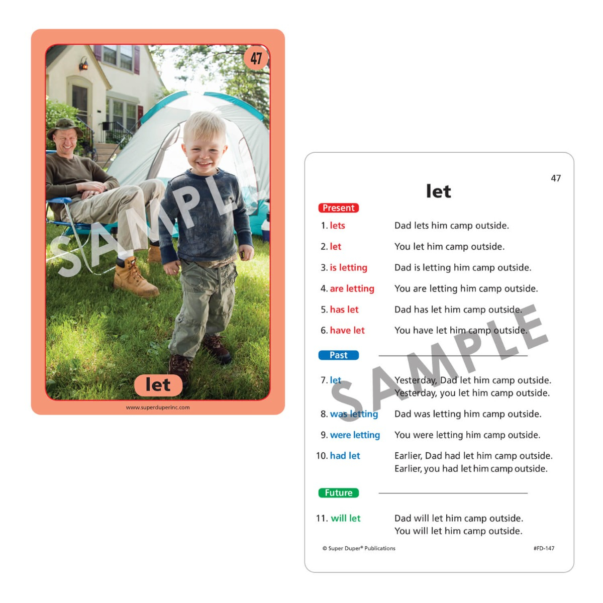Irregular Verbs in Sentences Fun Deck