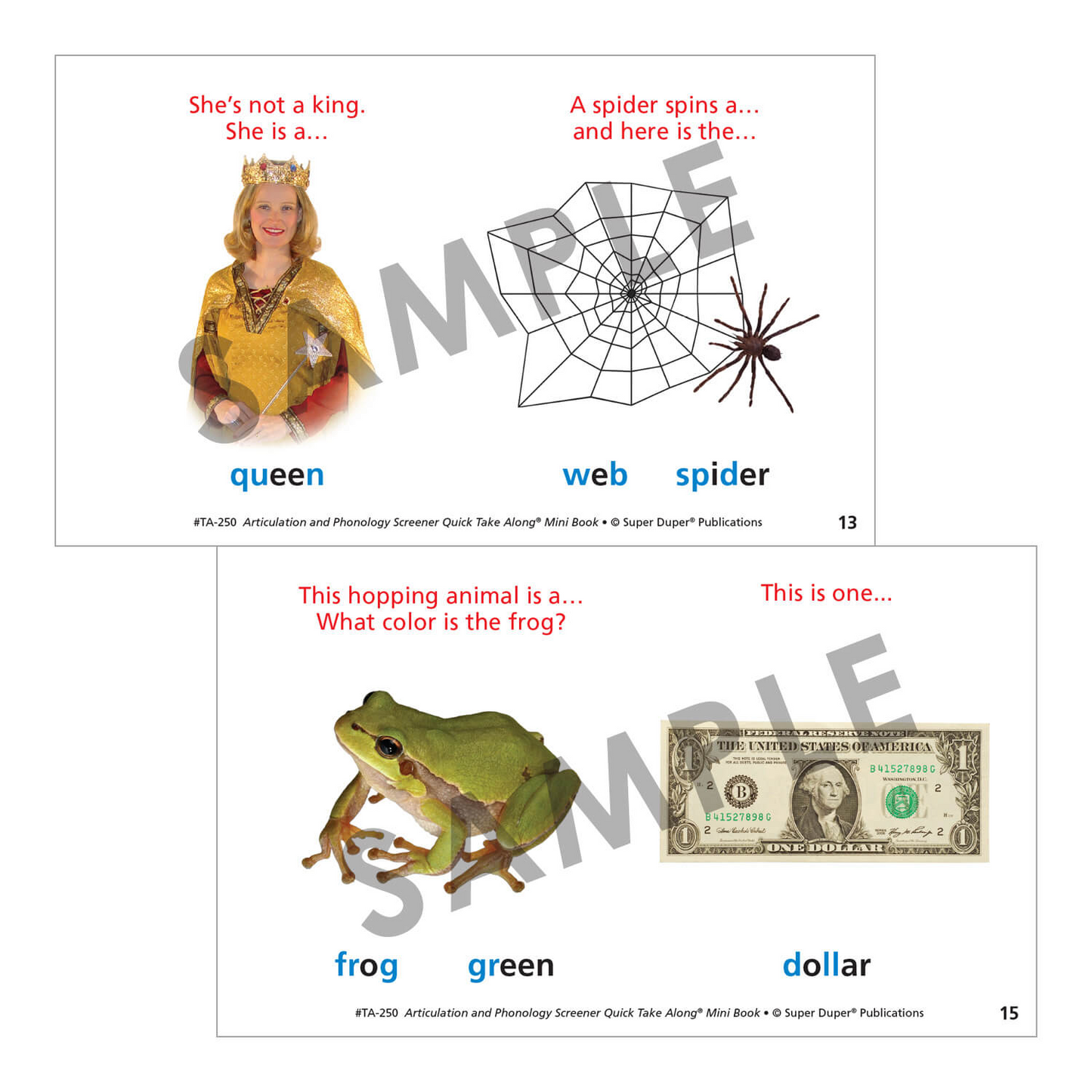 Articulation and Phonology Screener Quick Take Along