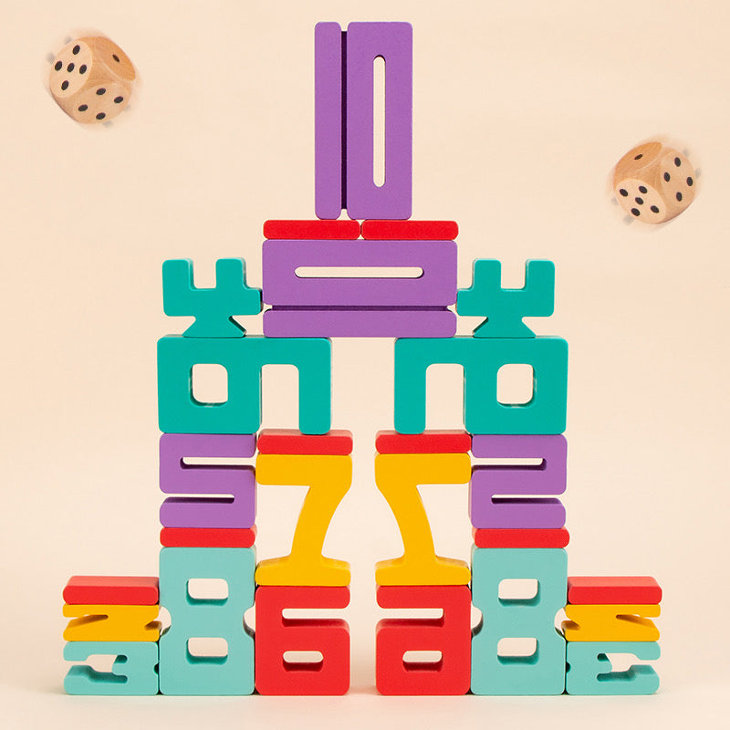 Number Wooden Blocks