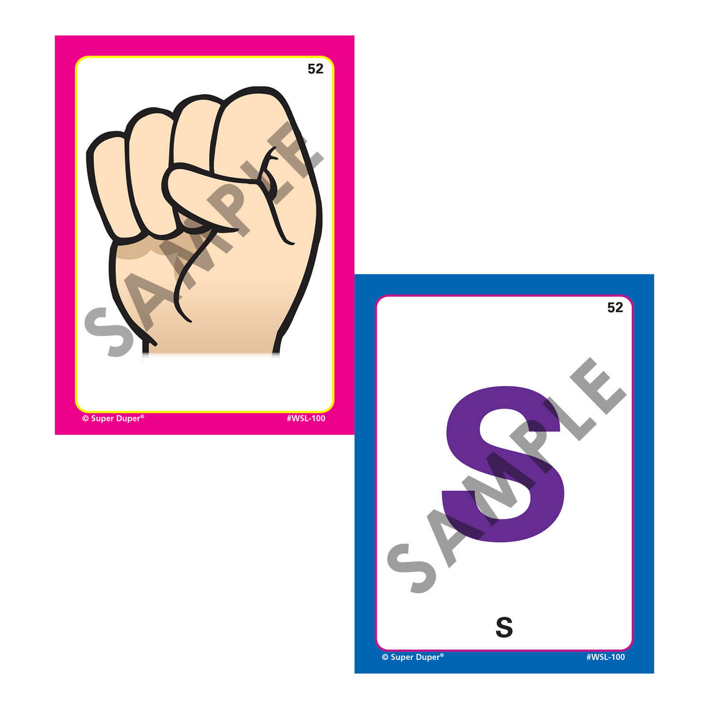 400 Webber Sign Language Cards Super Fun Deck