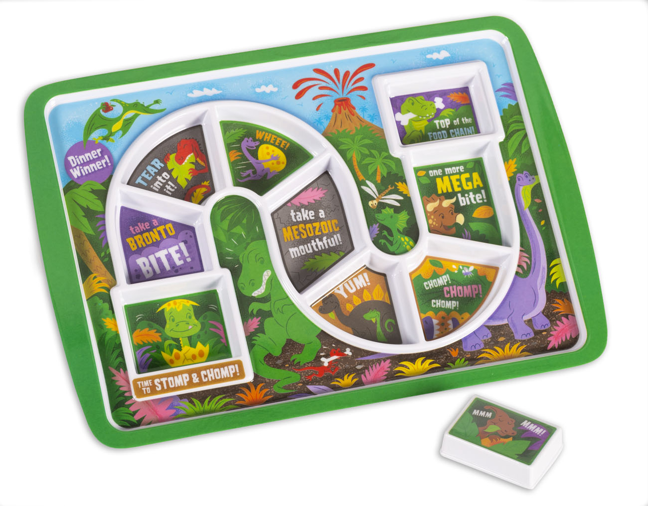 Dinner Winner Dino Time Plate