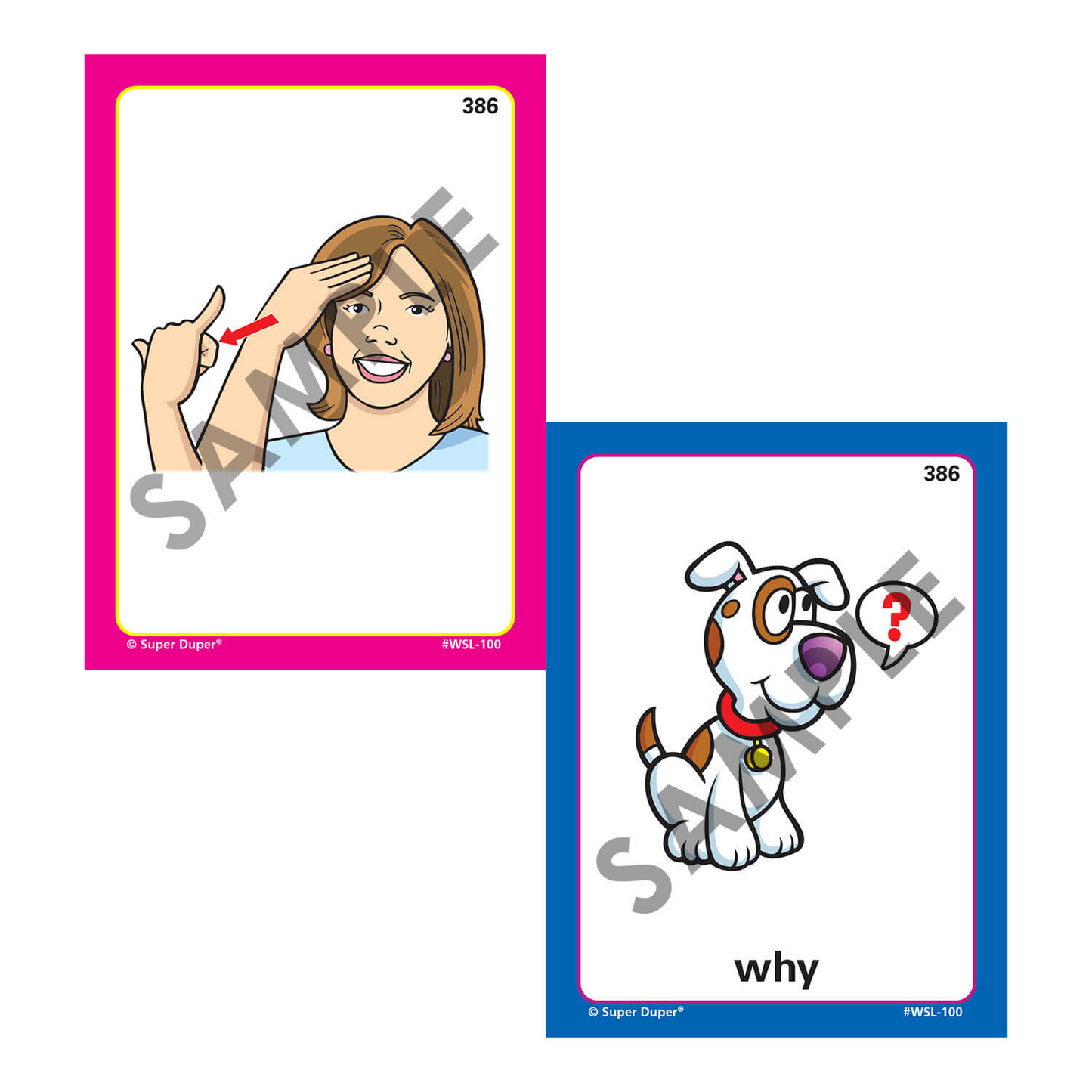 400 Webber Sign Language Cards Super Fun Deck