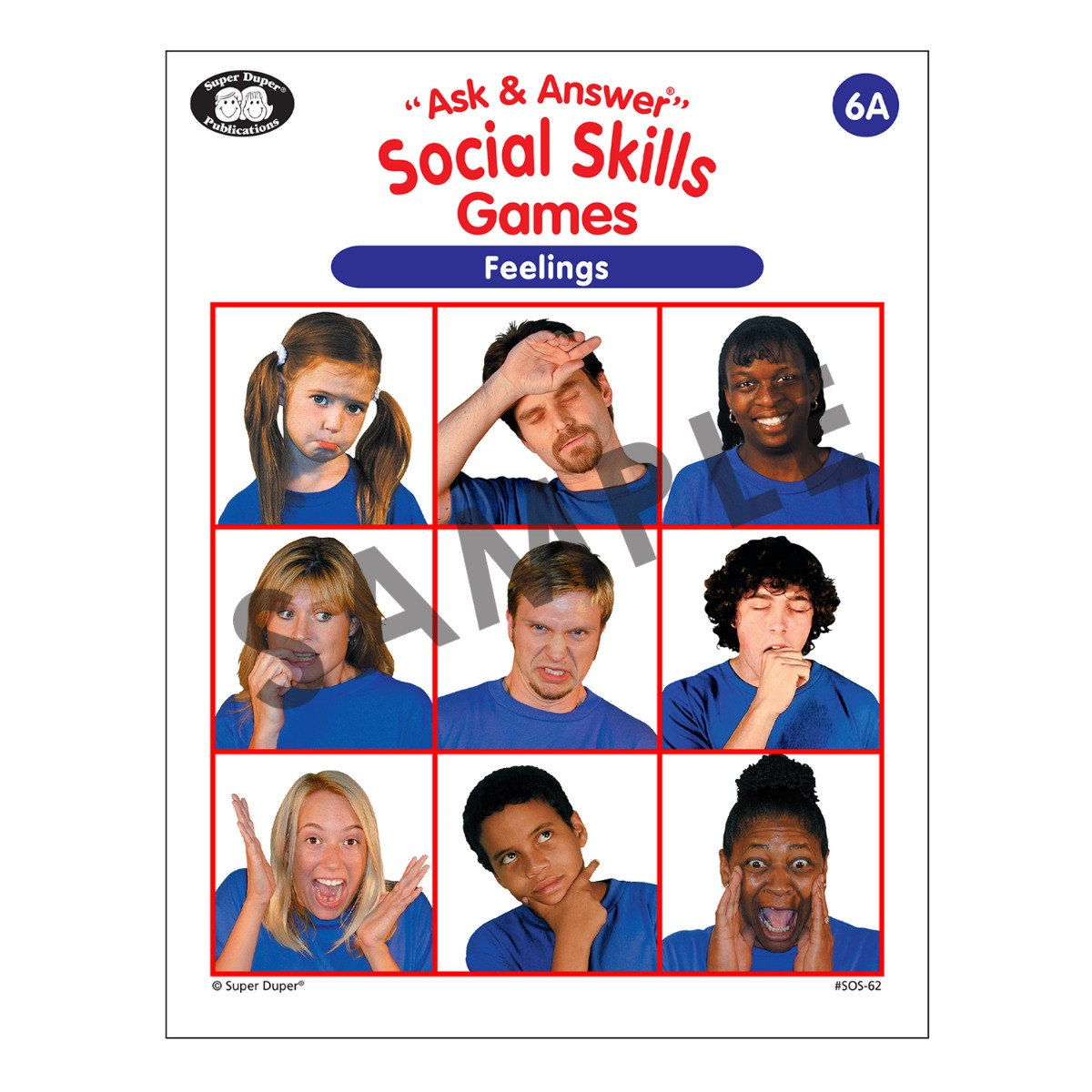 Ask and Answer Social Skills Games