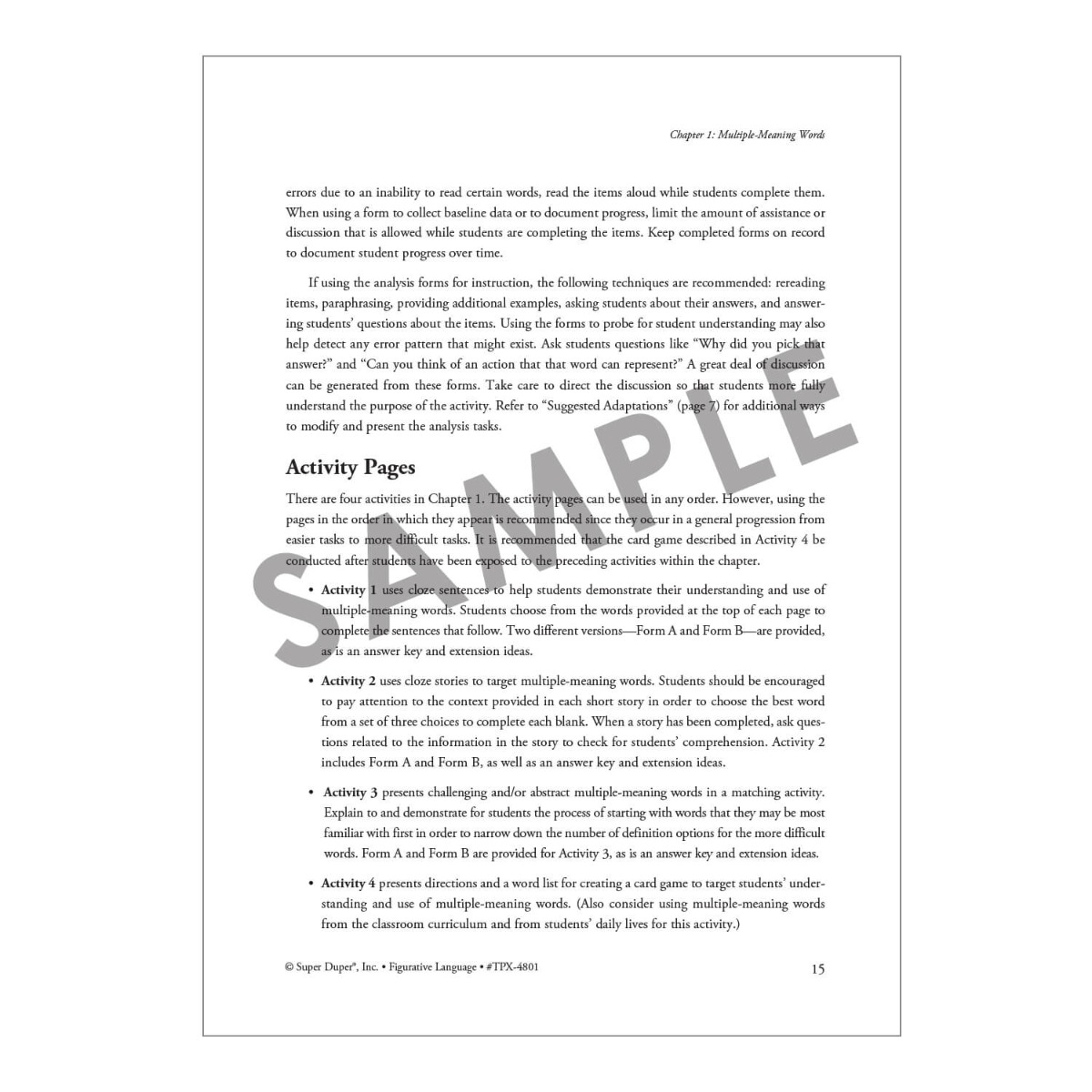 Figurative Language Book