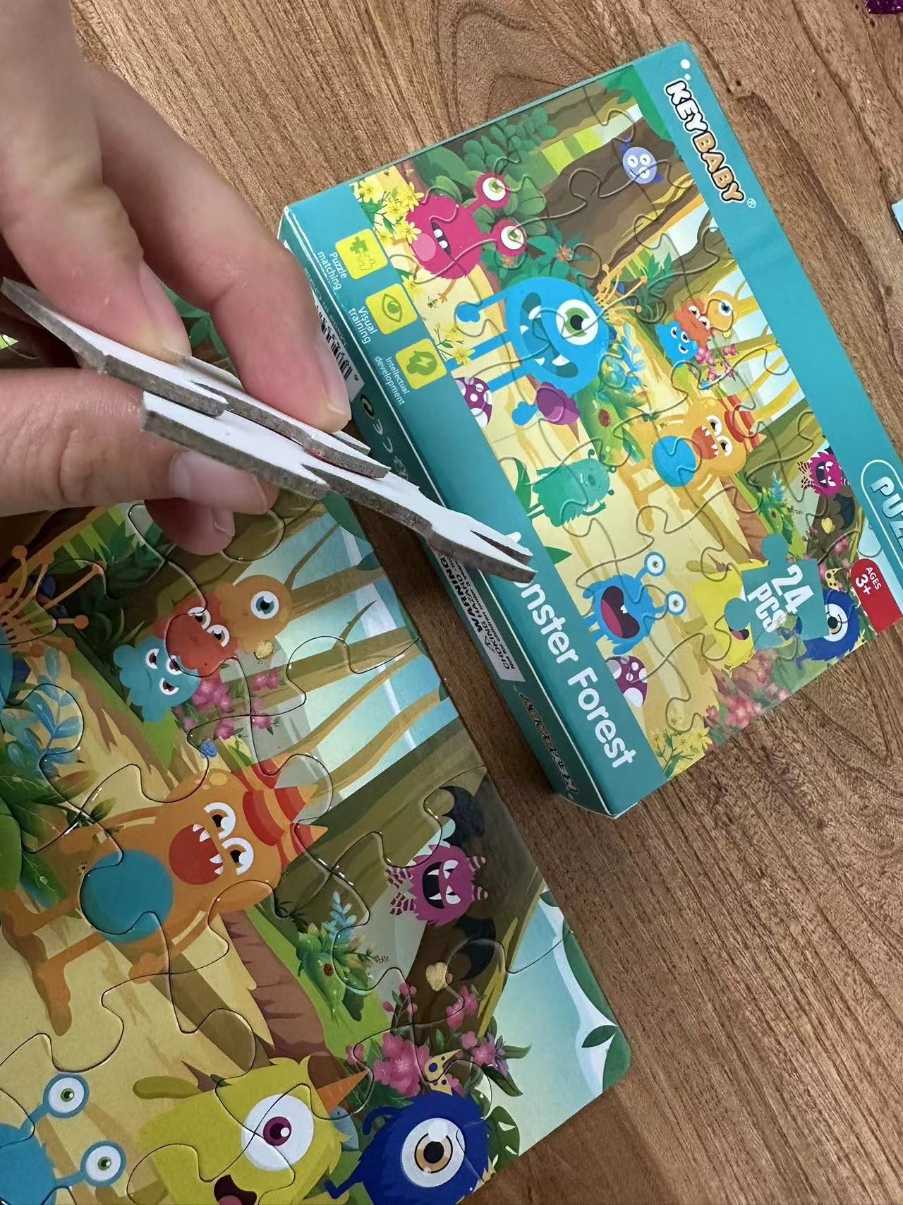 Keybaby Kids Puzzle Collection – Fun, Colorful & Educational (6 Designs)