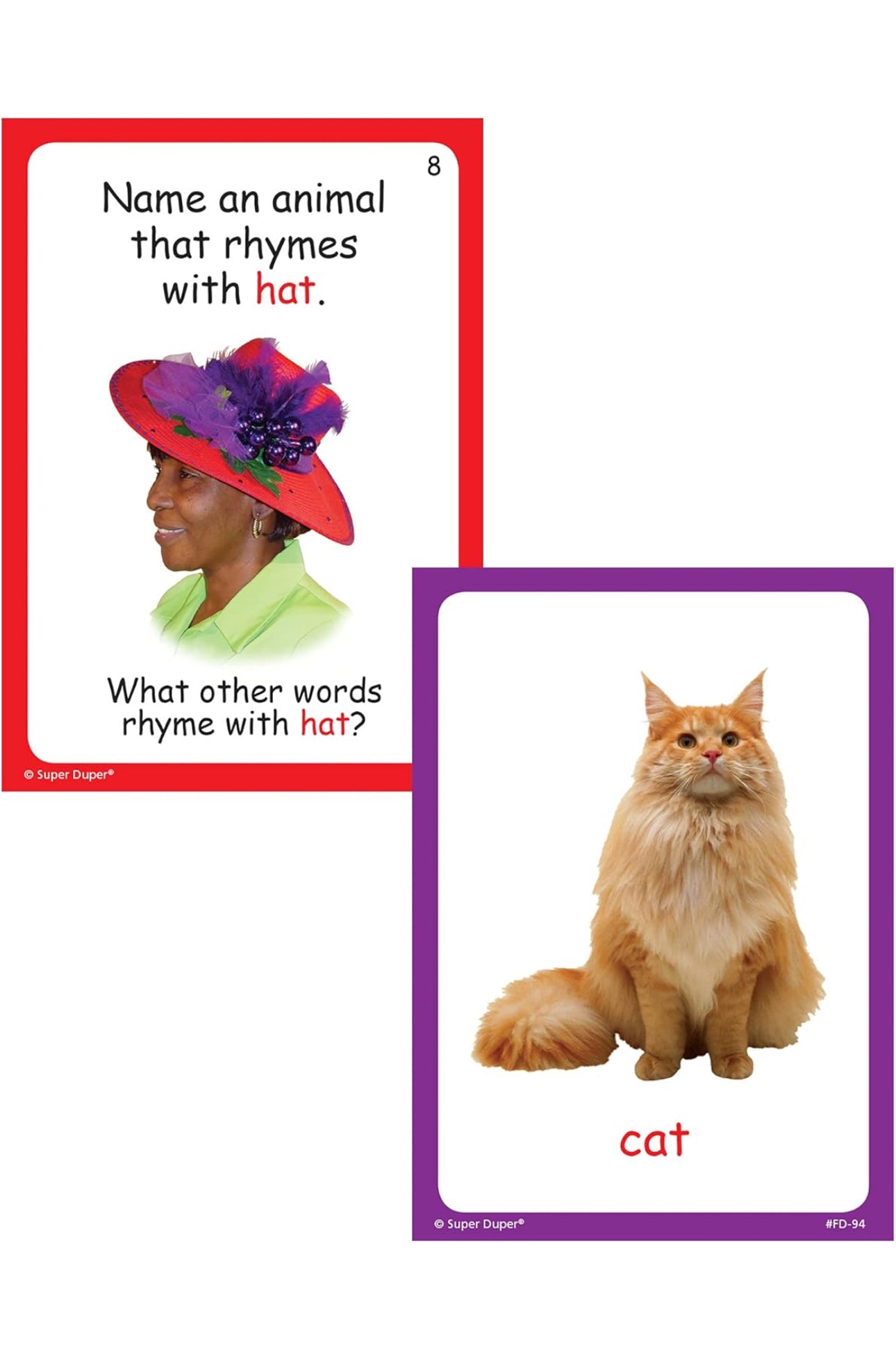 Auditory Rhyme Time Fun Deck