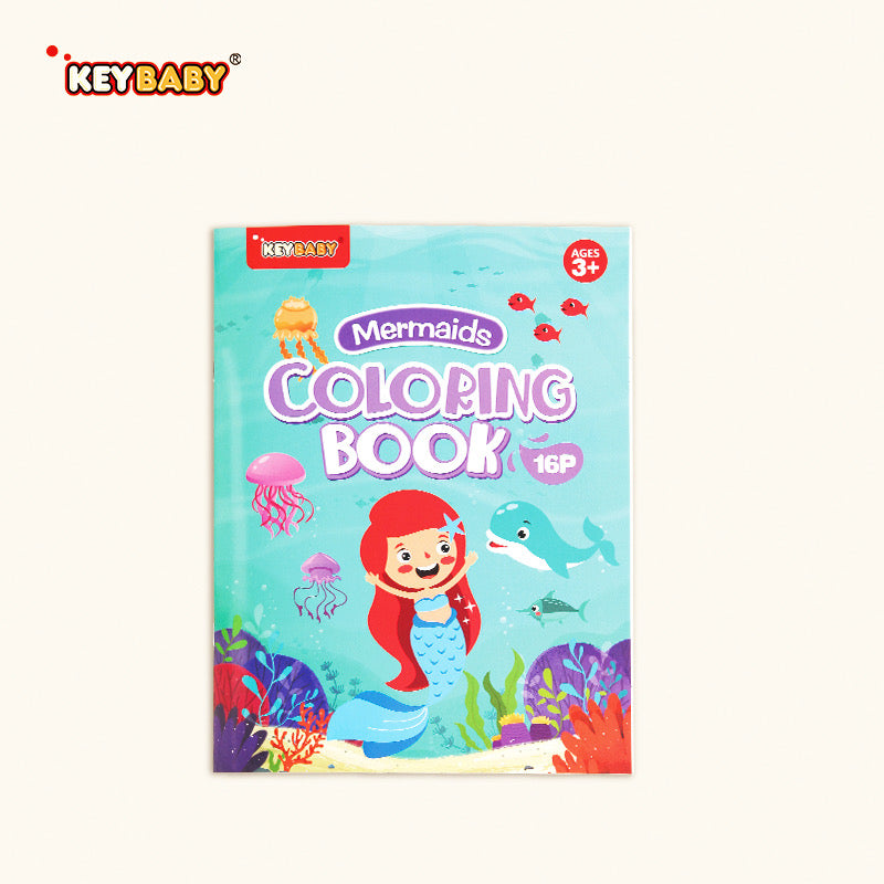 Kids’ Coloring Book – 16 Pages of Fun & Creativity (4 Designs)