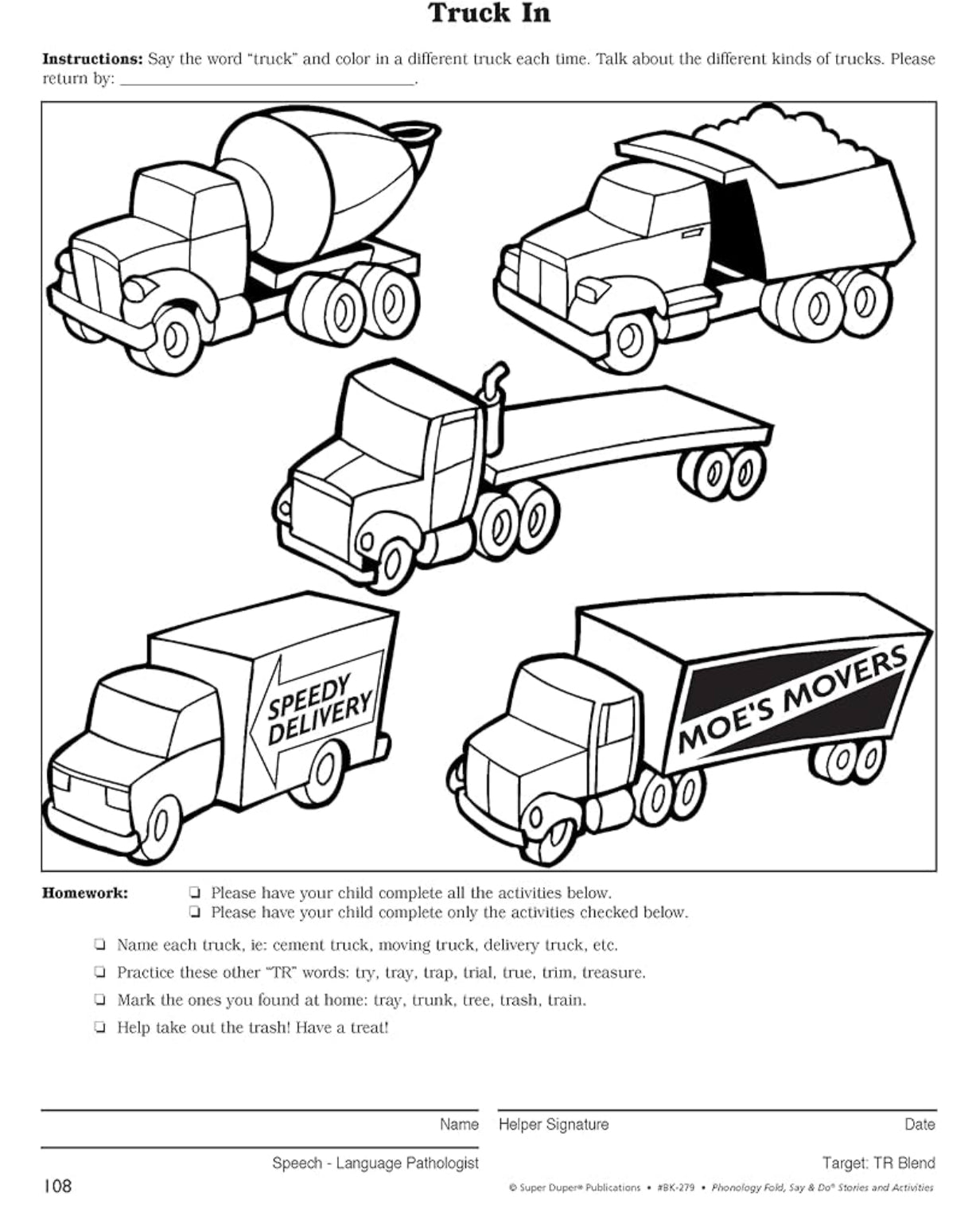 Phonology Fold, Say and Do