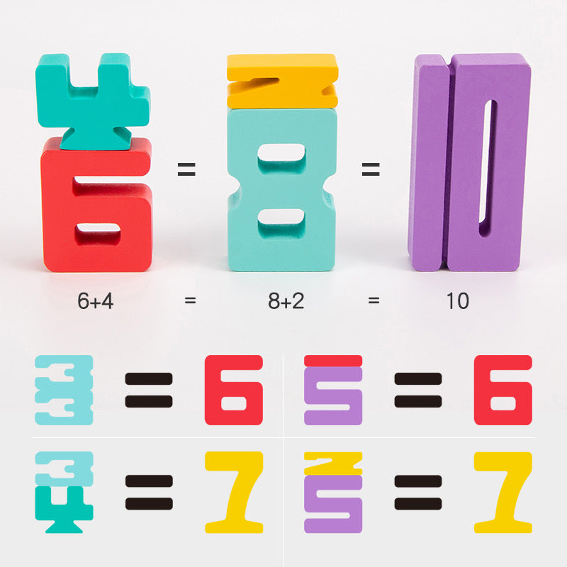 Number Wooden Blocks
