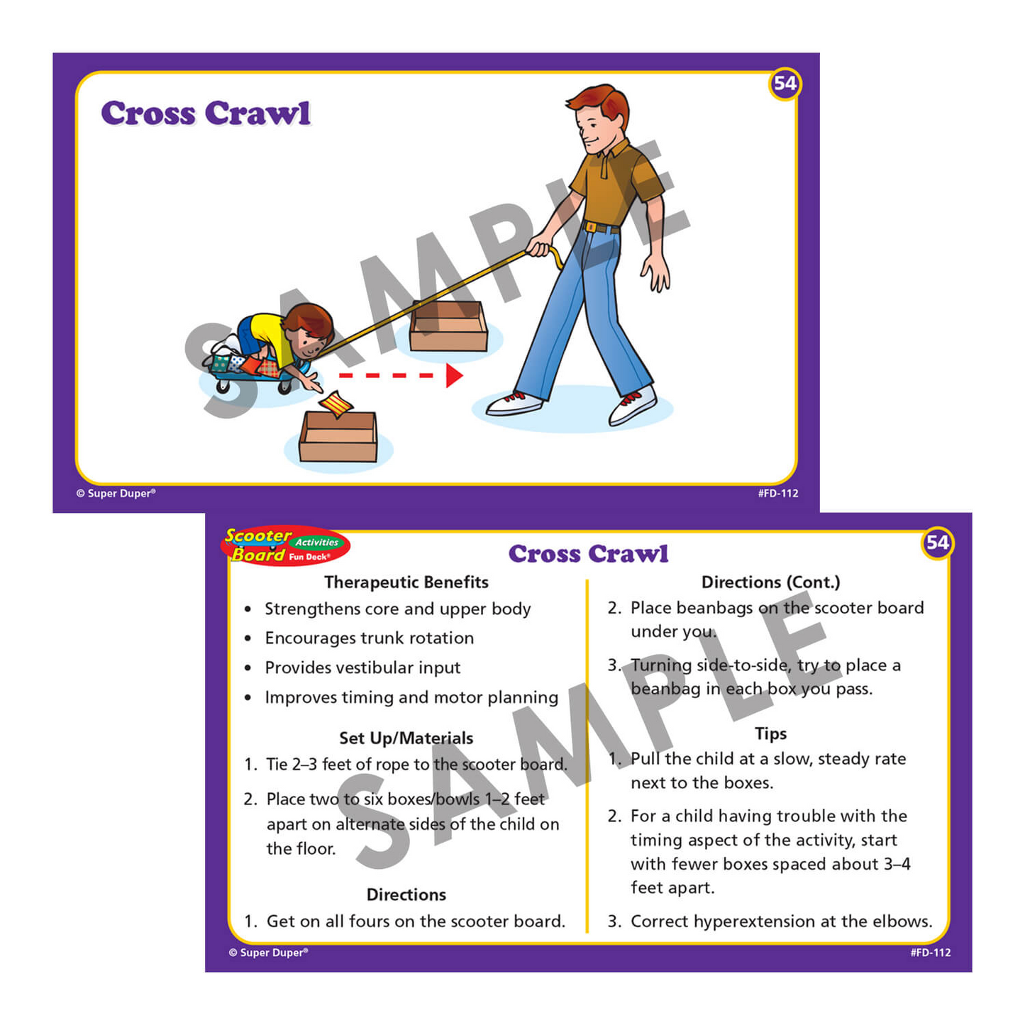 Scooter Board Activities Fun Deck