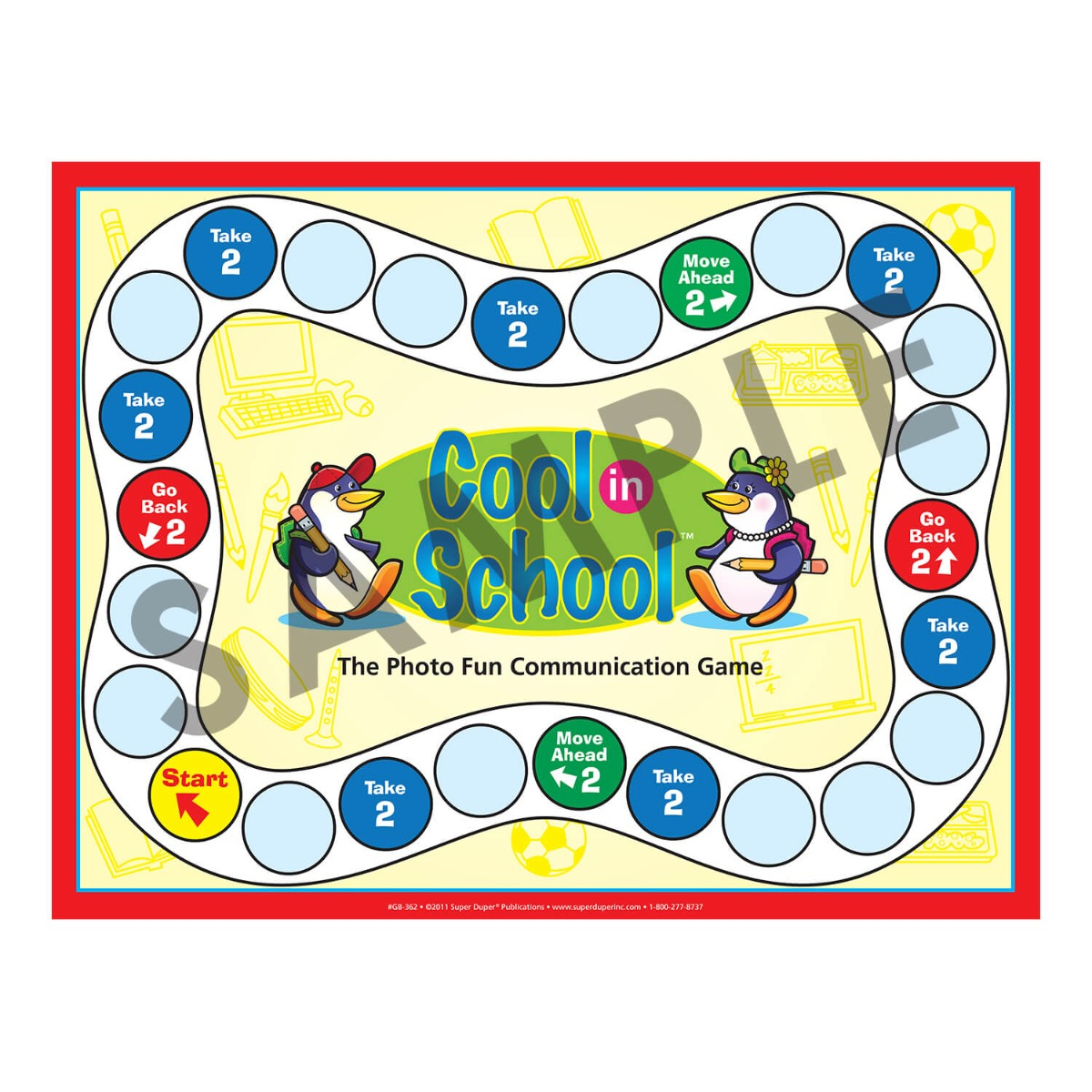 Cool in School Board Game