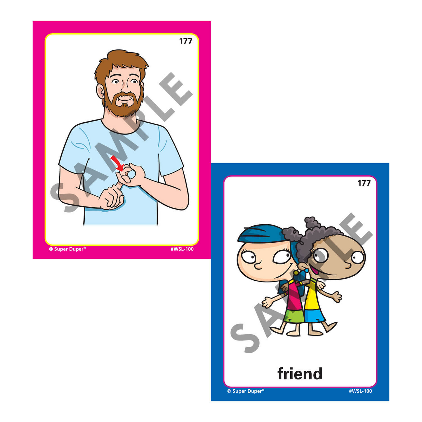 400 Webber Sign Language Cards Super Fun Deck