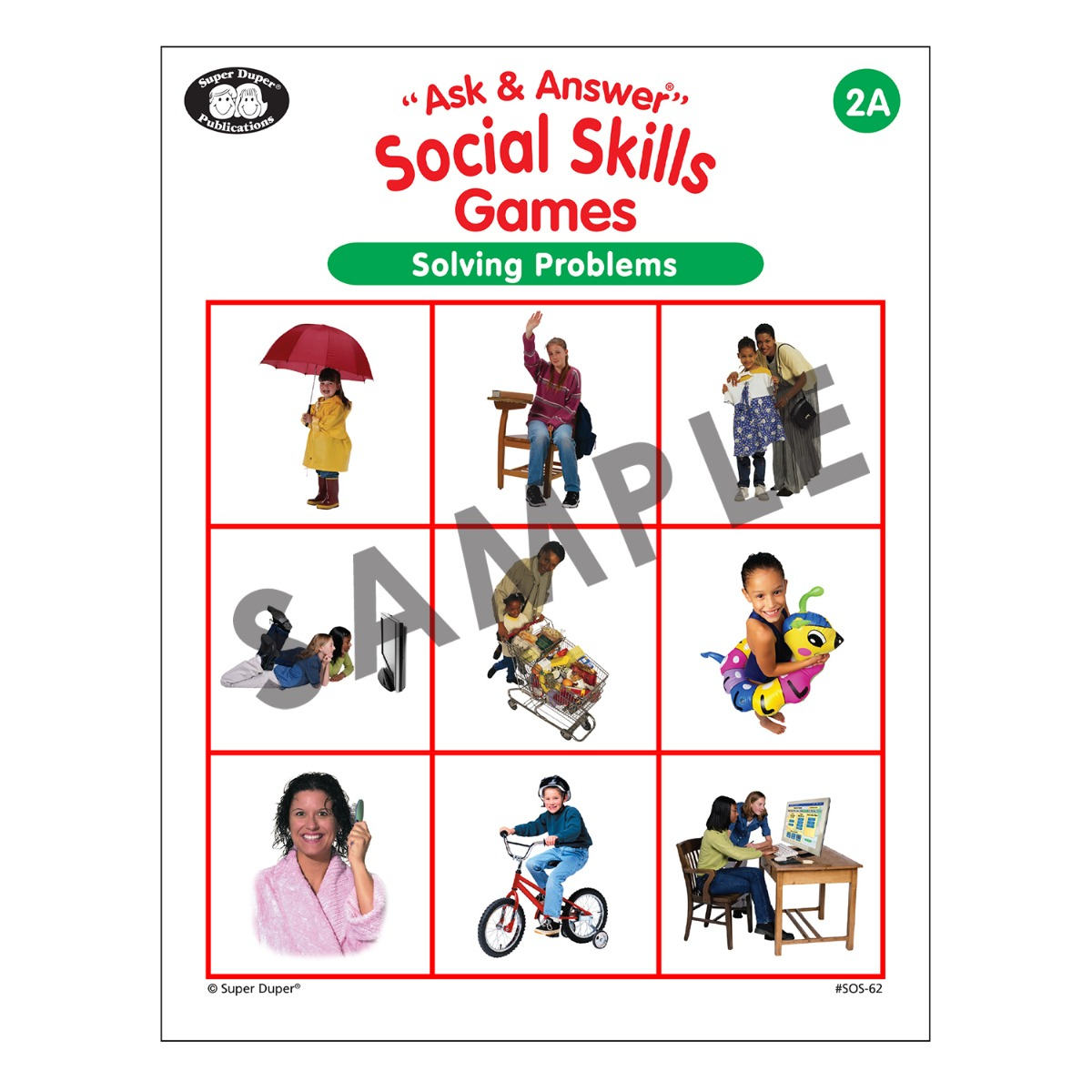 Ask and Answer Social Skills Games