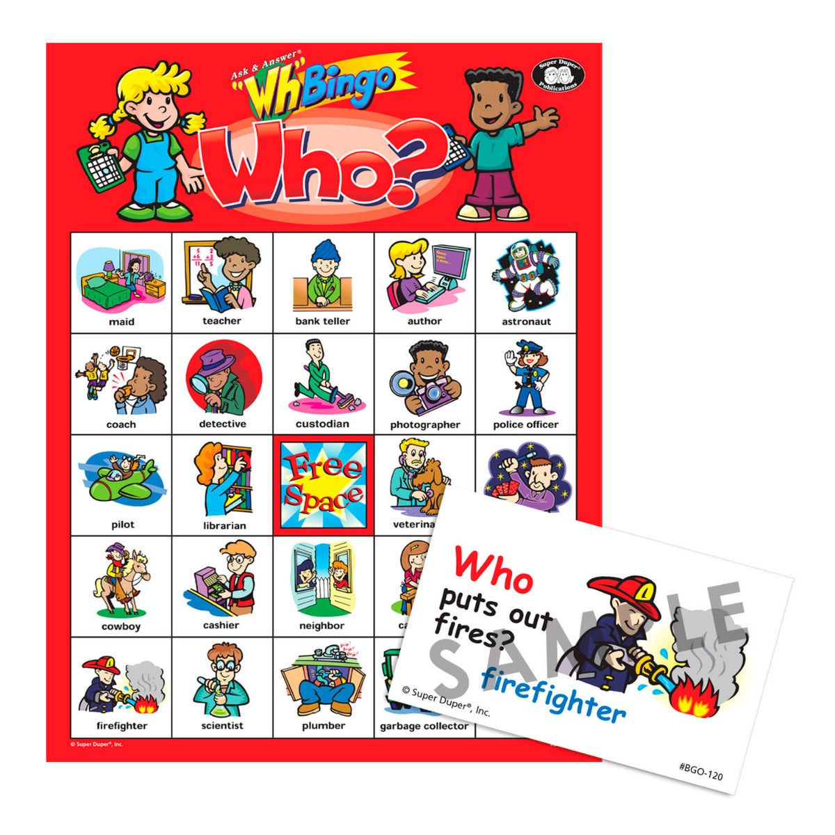 Ask and Answer WH Bingo