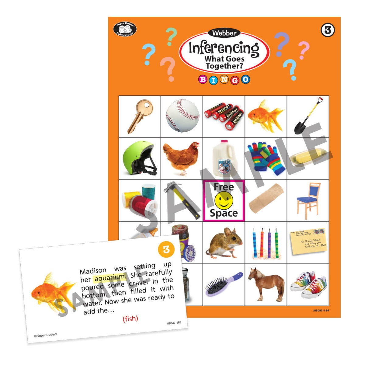 Webber Inferencing Bingo