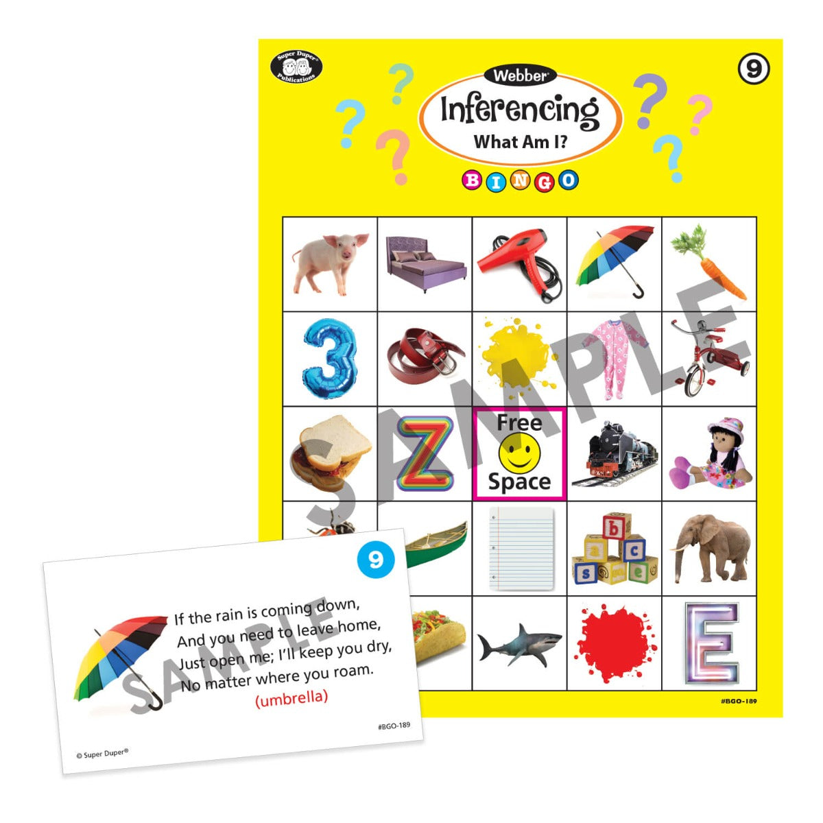 Webber Inferencing Bingo