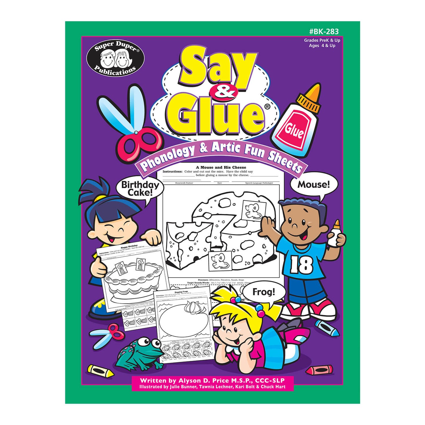 Say and Glue Phonology and Artic Fun Sheets