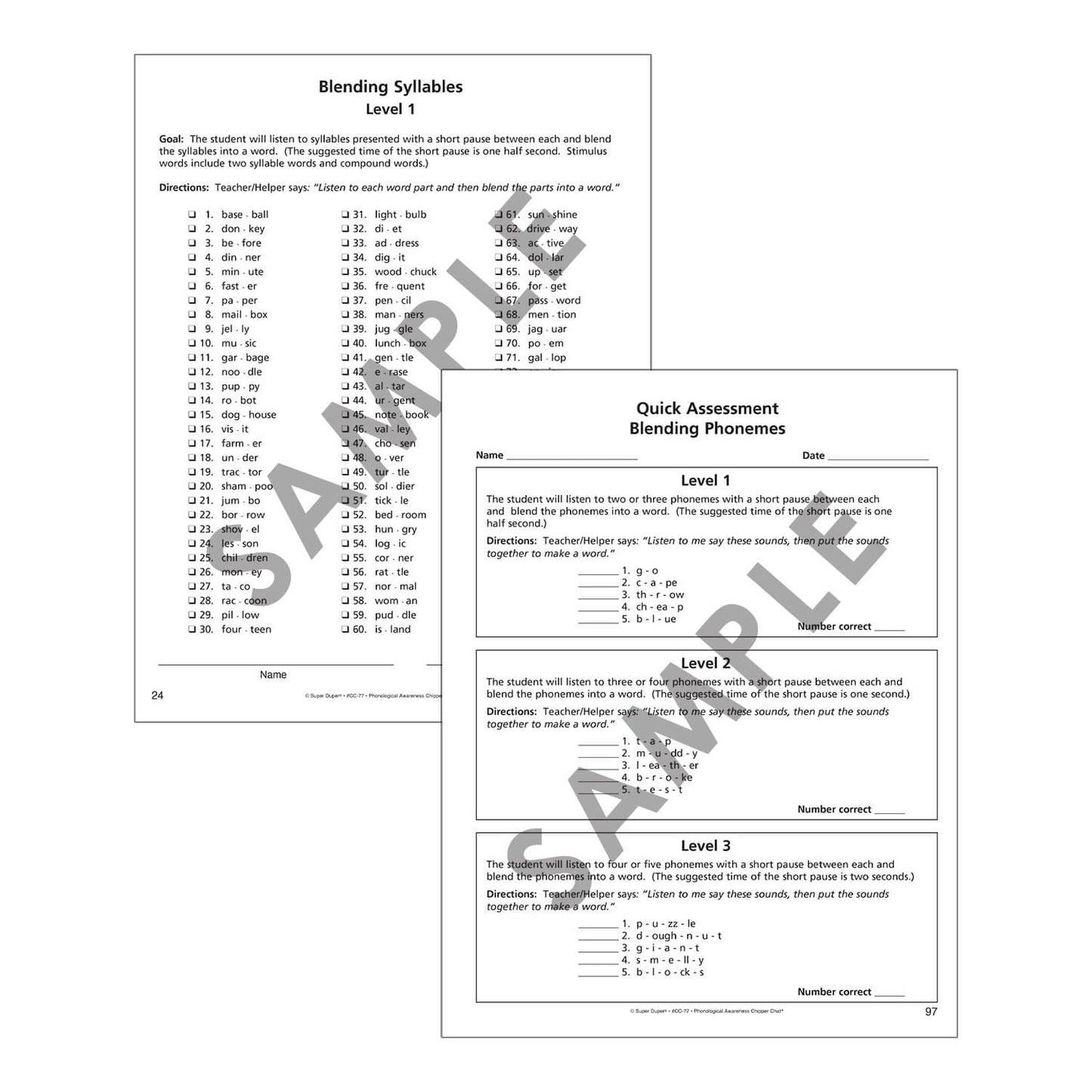 Phonological Awareness Chipper Chat