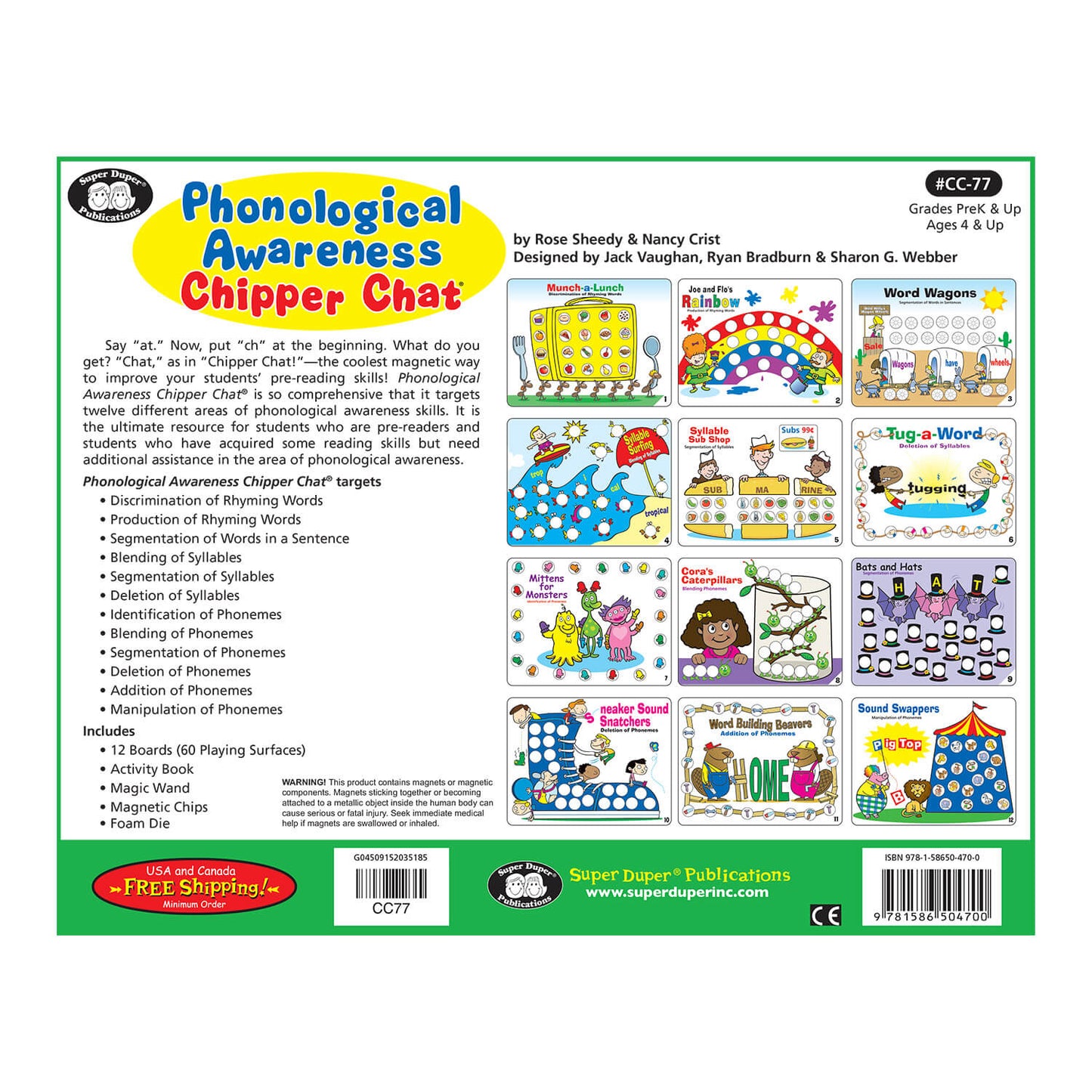 Phonological Awareness Chipper Chat