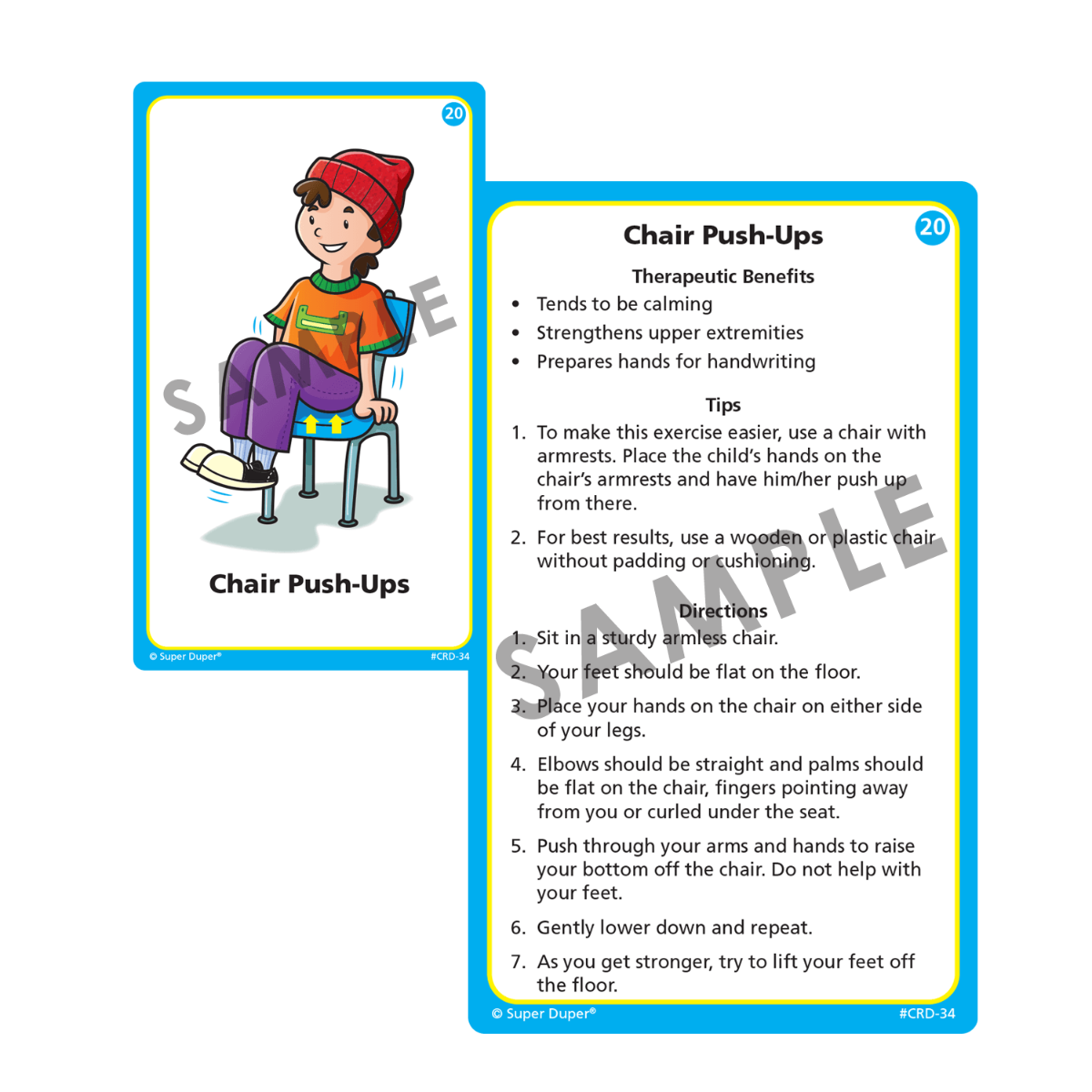 Sensory Diet Cards - 2nd Edition