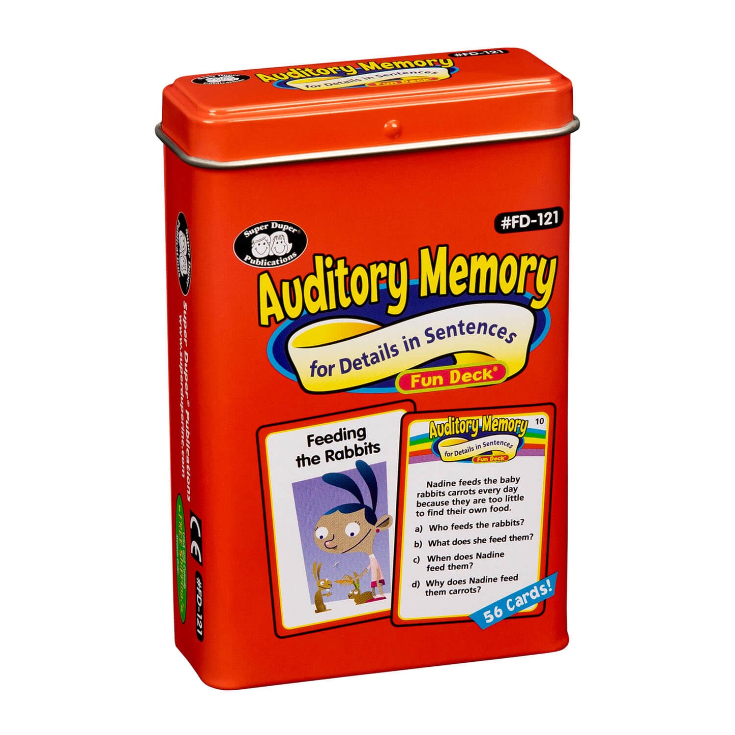 Auditory Memory for Details in Sentences Fun Deck