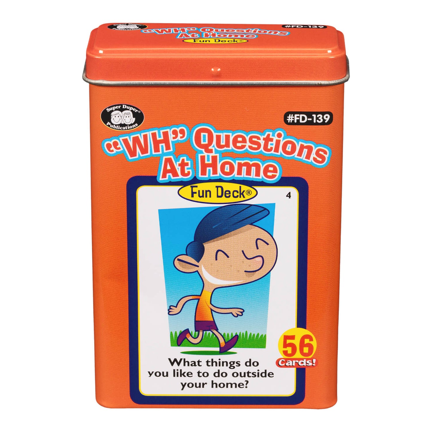 WH Questions at Home Fun Deck