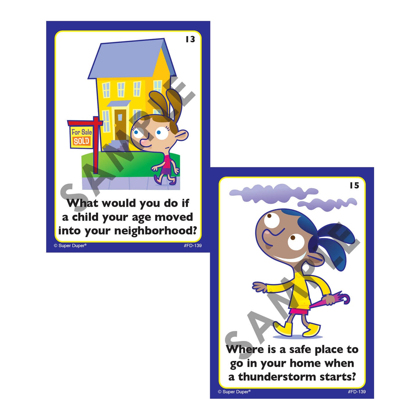 WH Questions at Home Fun Deck
