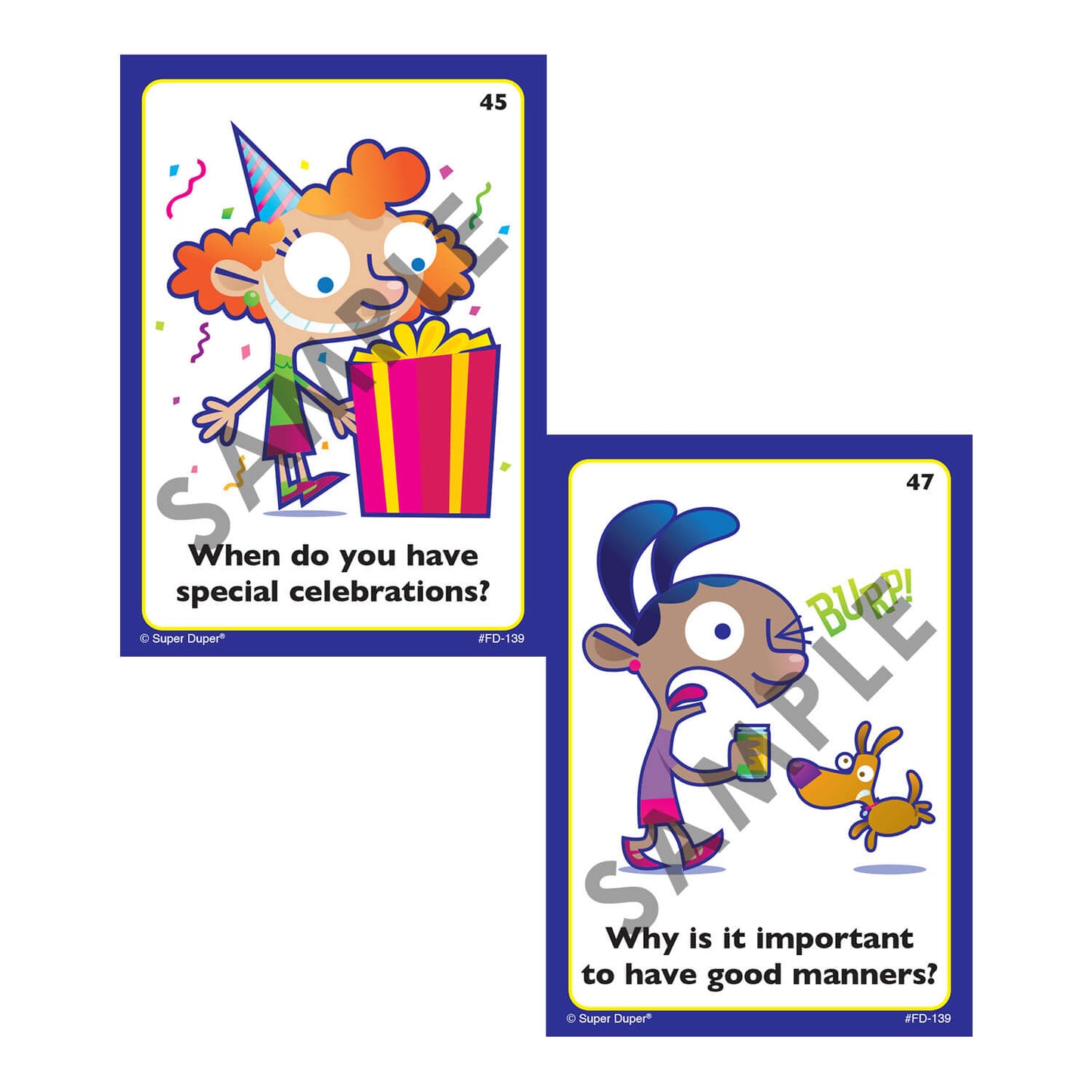 WH Questions at Home Fun Deck