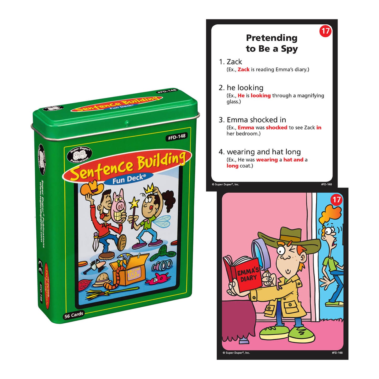 Sentence Building Fun Deck