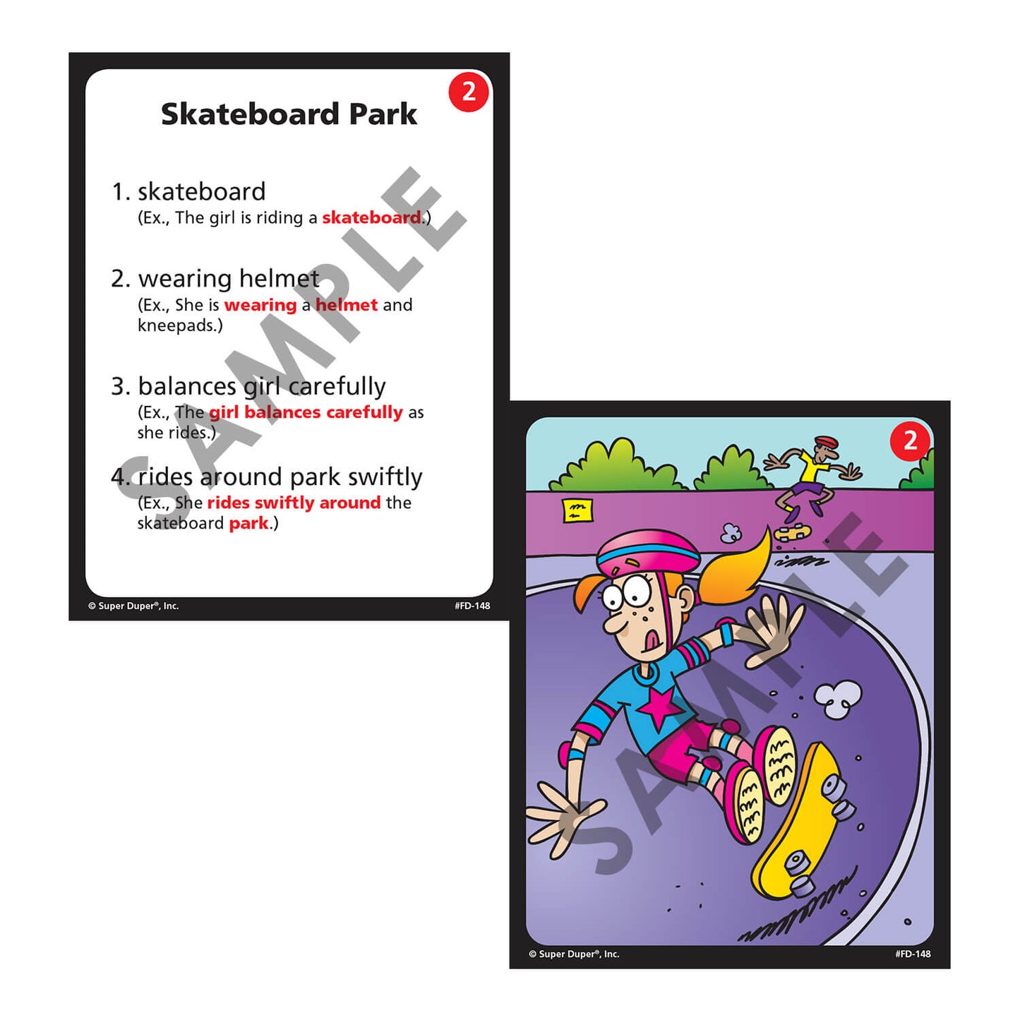 Sentence Building Fun Deck