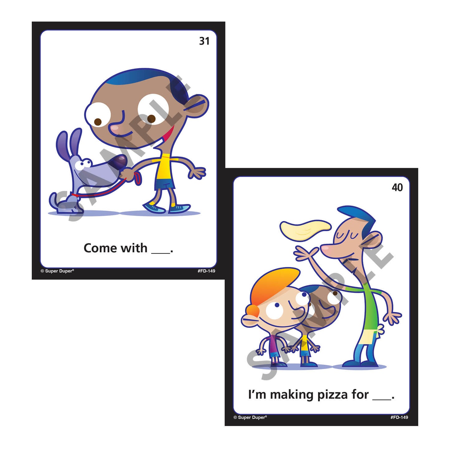 120 Pronoun Fill-in Sentence Cards Super Fun Deck
