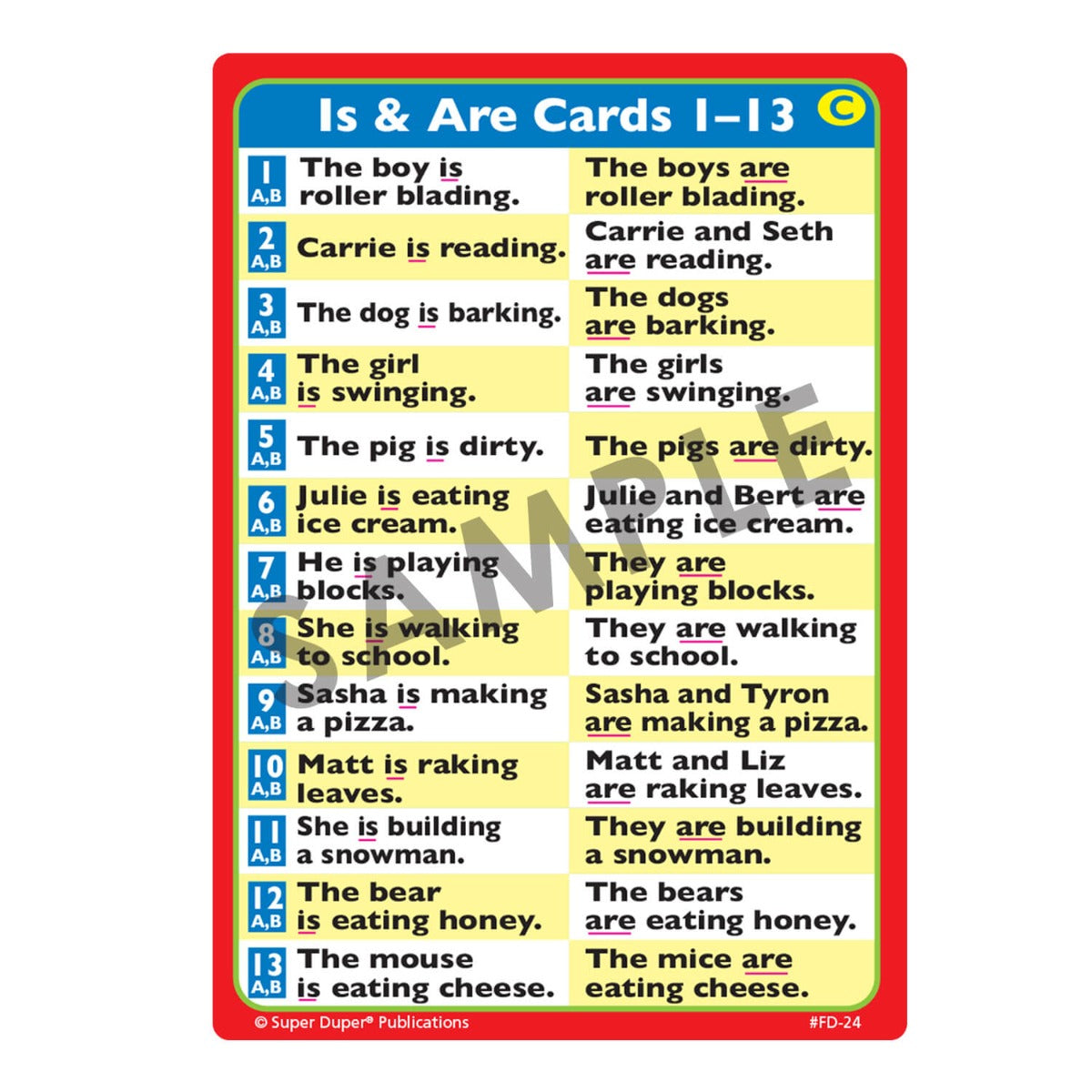 Is and Are Fun Deck