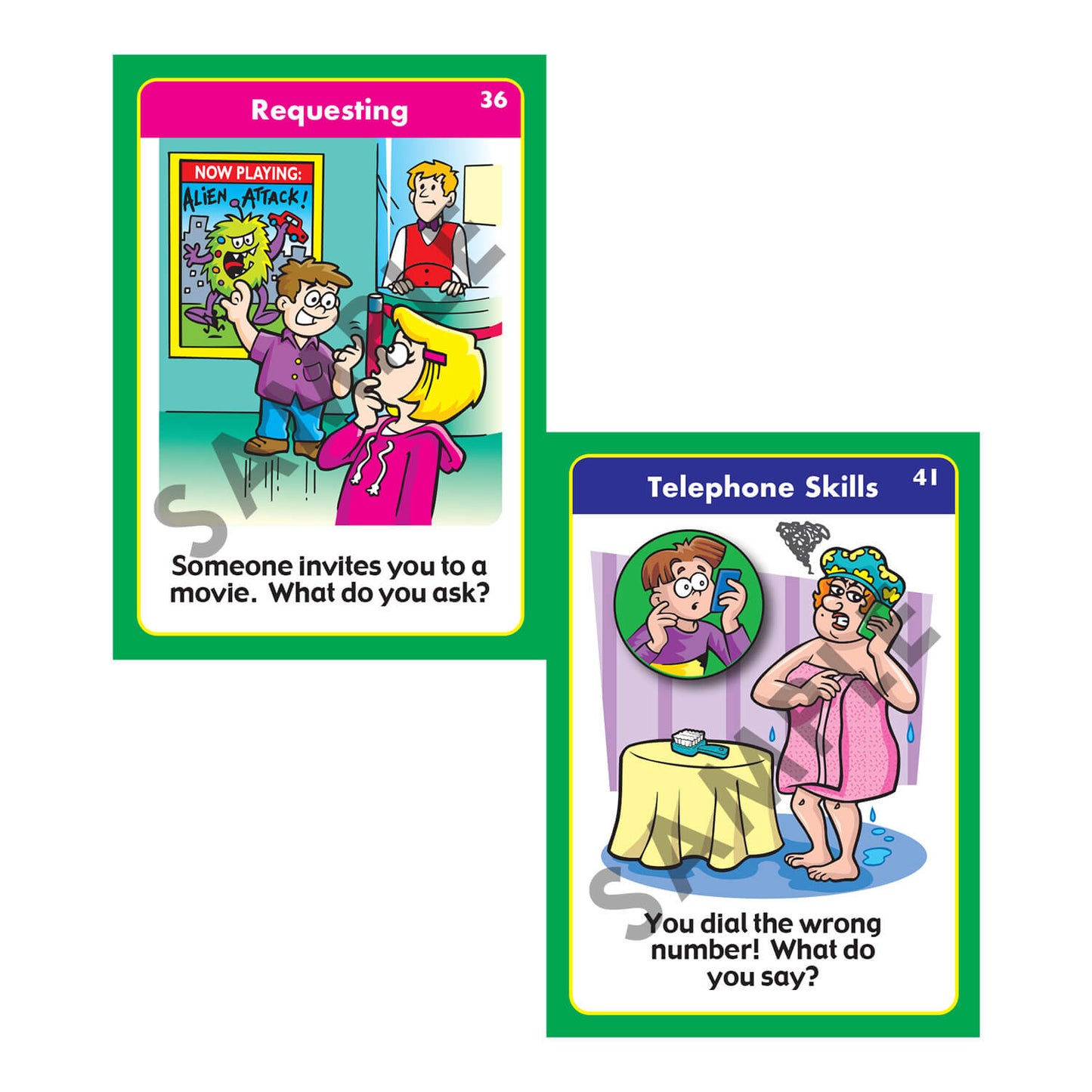 Practicing Pragmatics Fun Deck