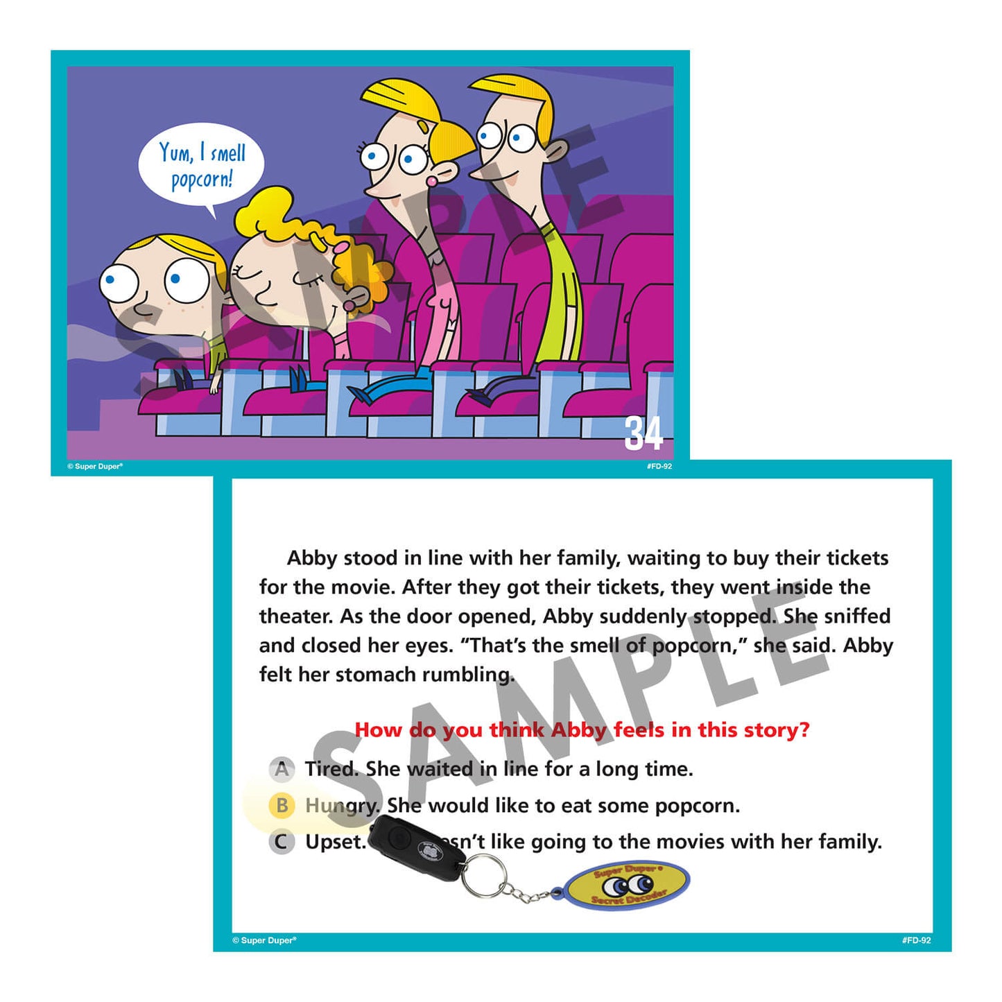 Social Inferences Fun Deck with Super Duper Secret Decoder
