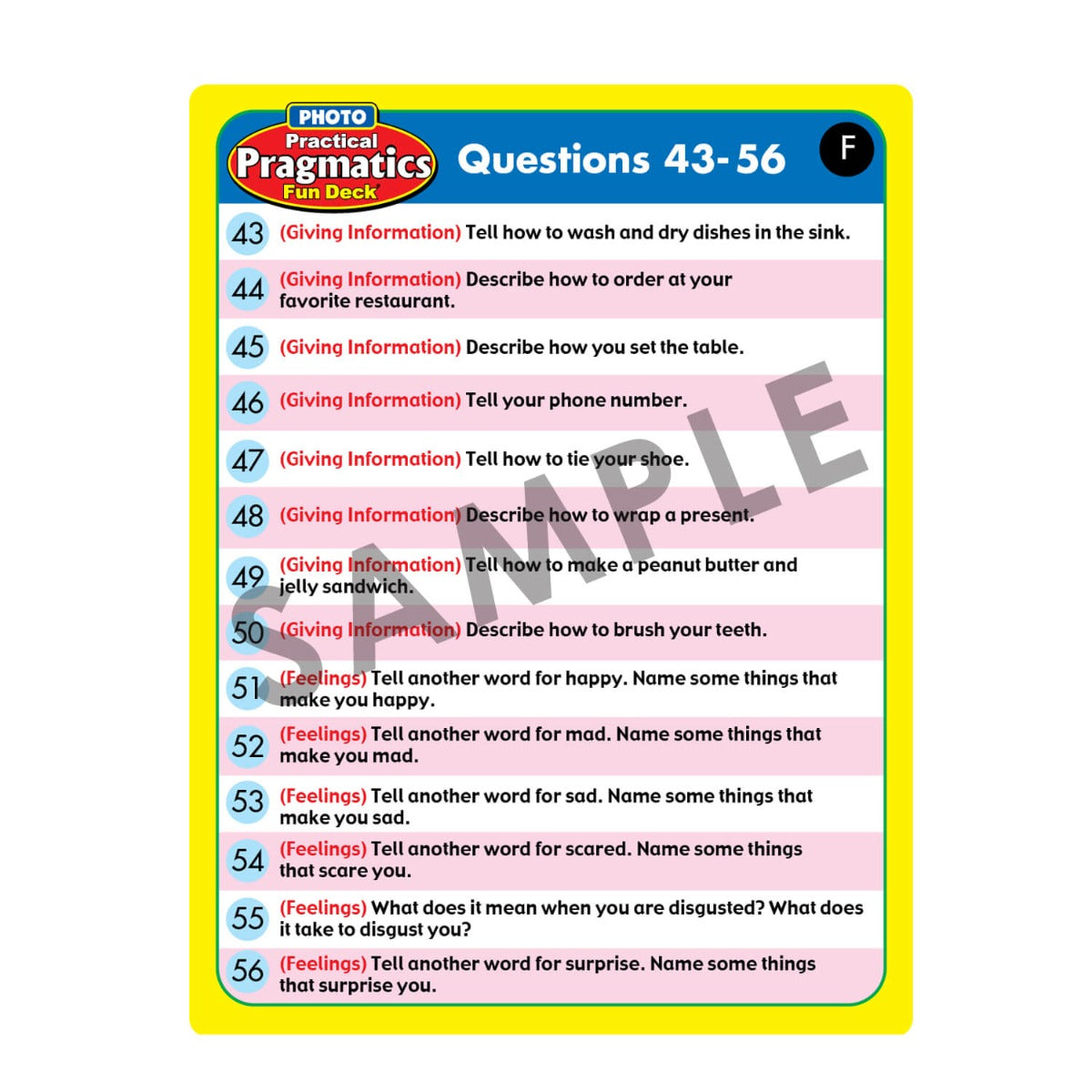 Photo Practical Pragmatics Fun Deck