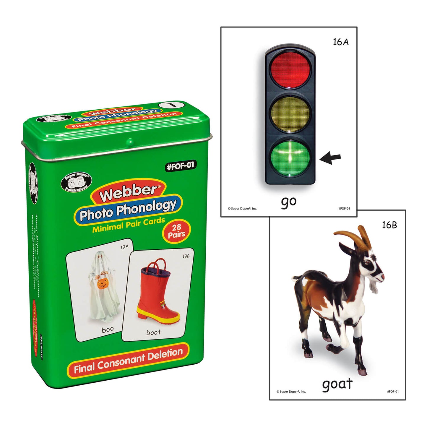 Webber Photo Phonology Minimal Pair Cards Set