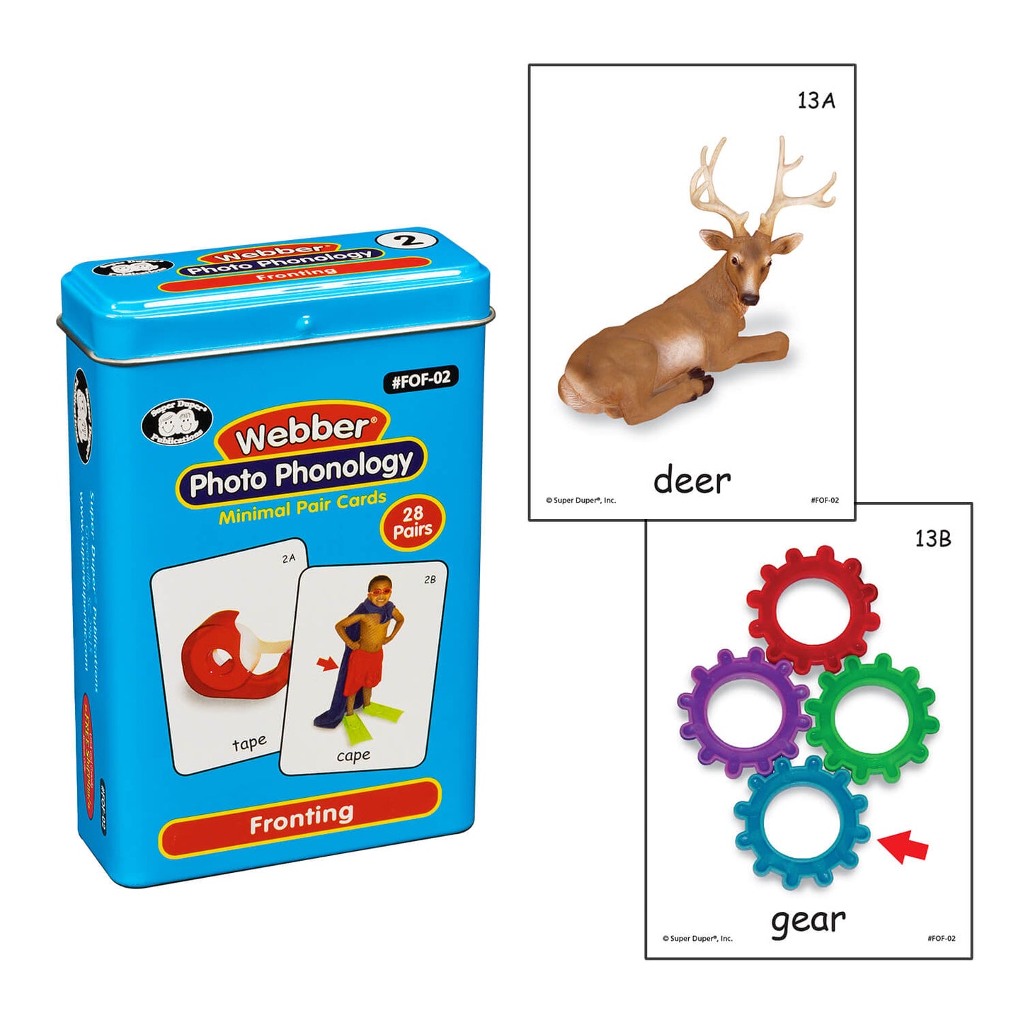 Webber Photo Phonology Minimal Pair Cards Set