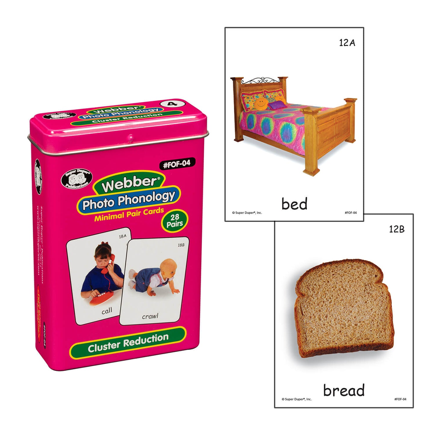 Webber Photo Phonology Minimal Pair Cards Set