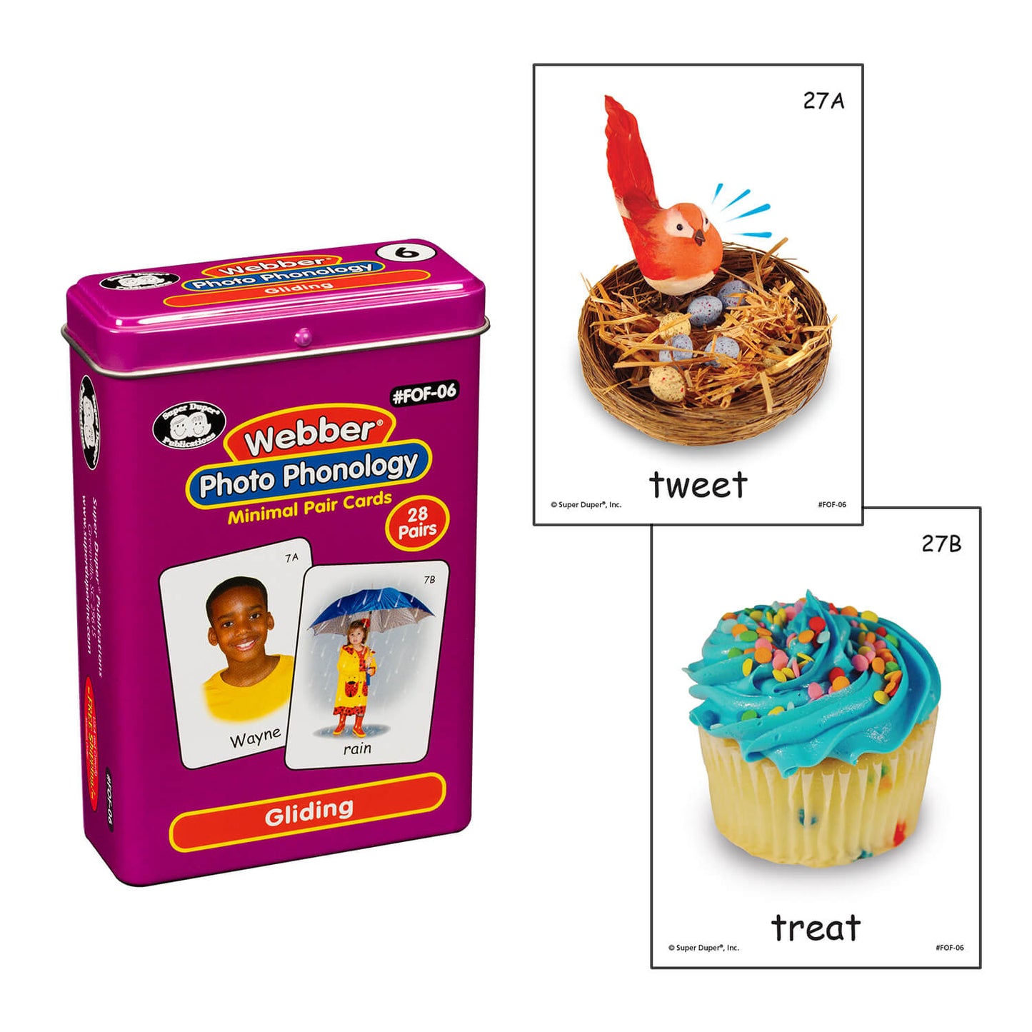 Webber Photo Phonology Minimal Pair Cards Set