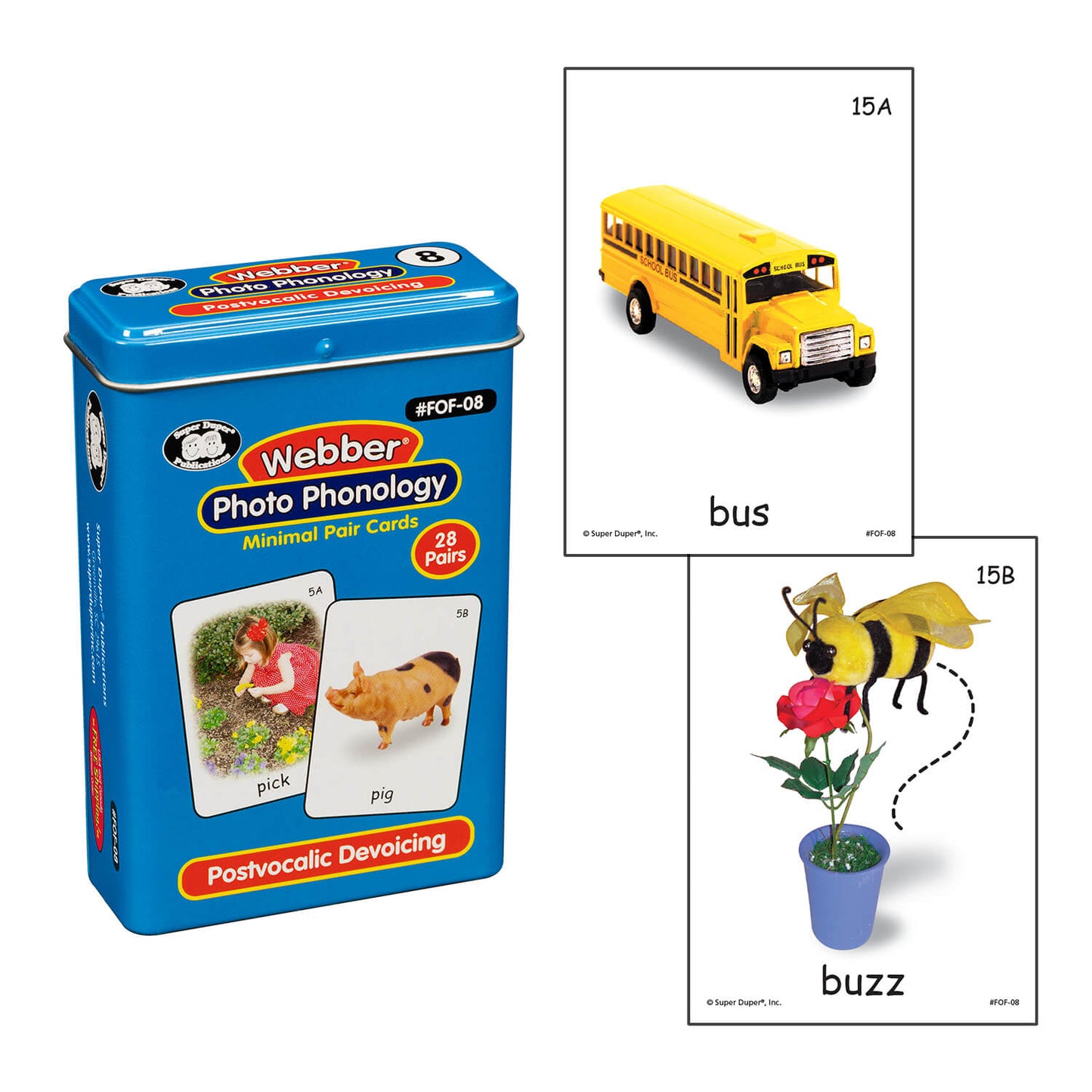 Webber Photo Phonology Minimal Pair Cards Set