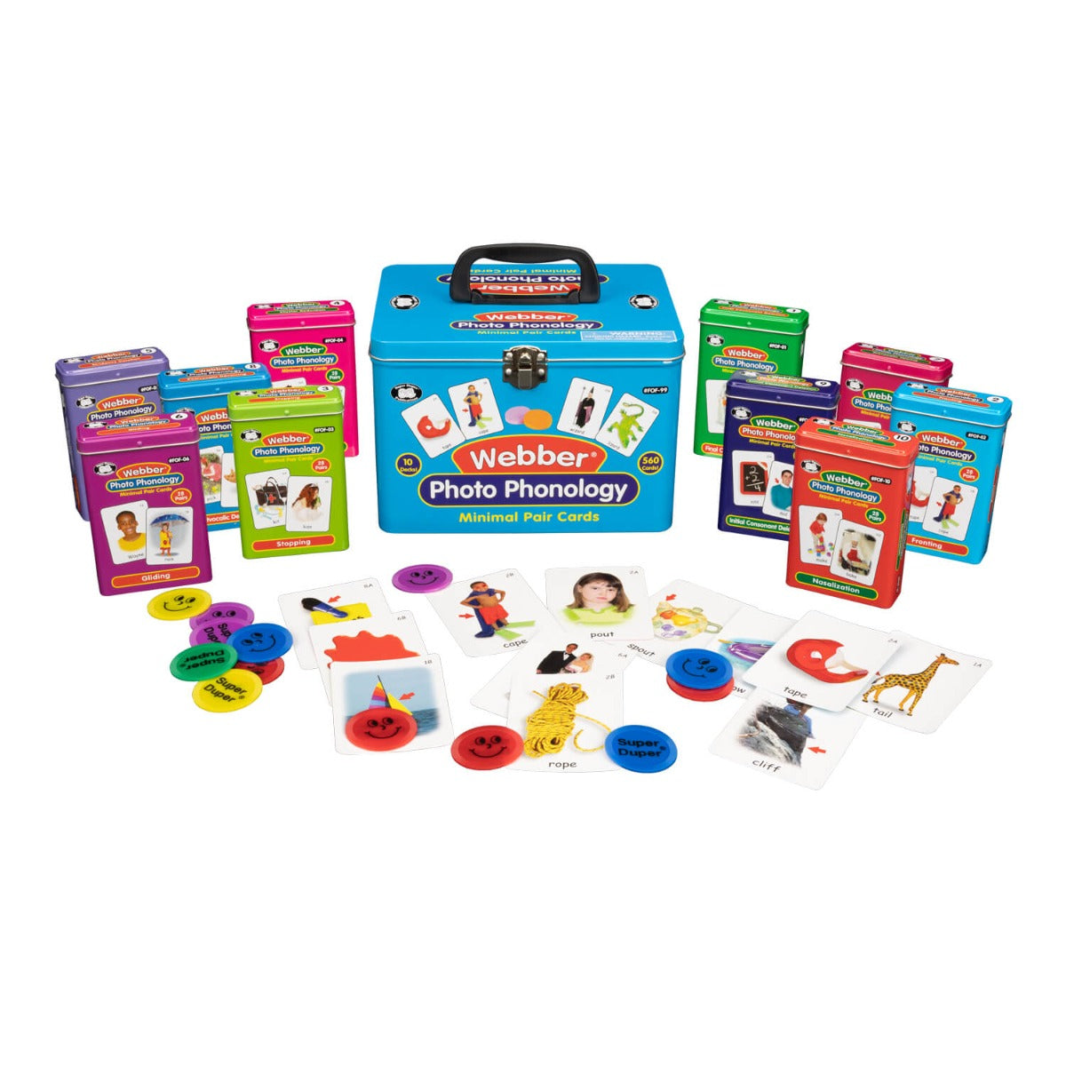 Webber Photo Phonology Minimal Pair Cards Set