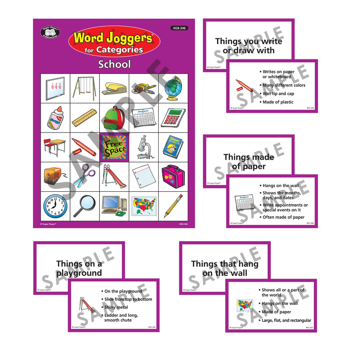 Word Joggers for Categories