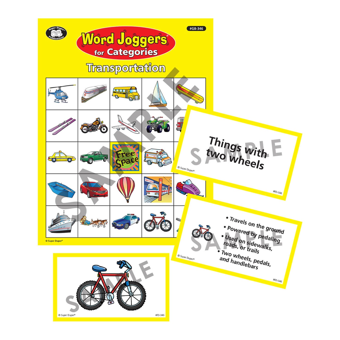 Word Joggers for Categories